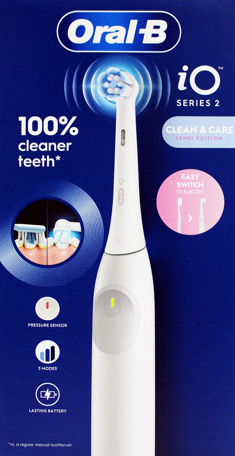 Braun Elektrische Zahnbürste Braun Oral-B iO Series 2 Elektrische Zahnbürste Simple White