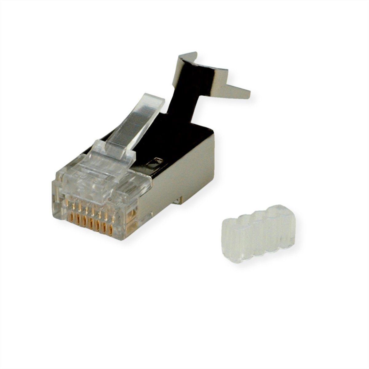 Modular Plug geschirmt, Kat.6 (Class E) für Massivdraht Netzwerk-Panel