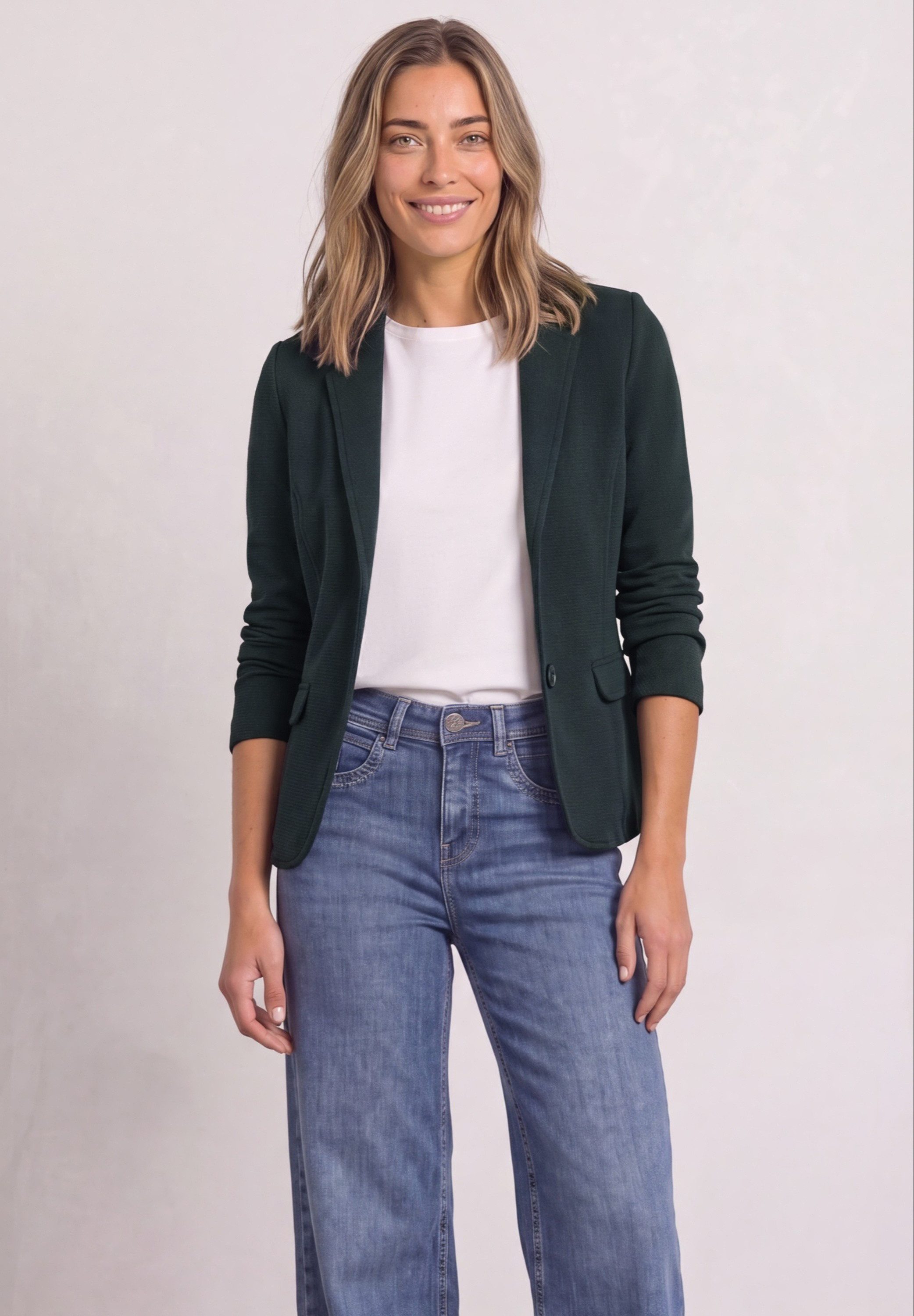 STREET ONE Kurzblazer mit Reverskragen