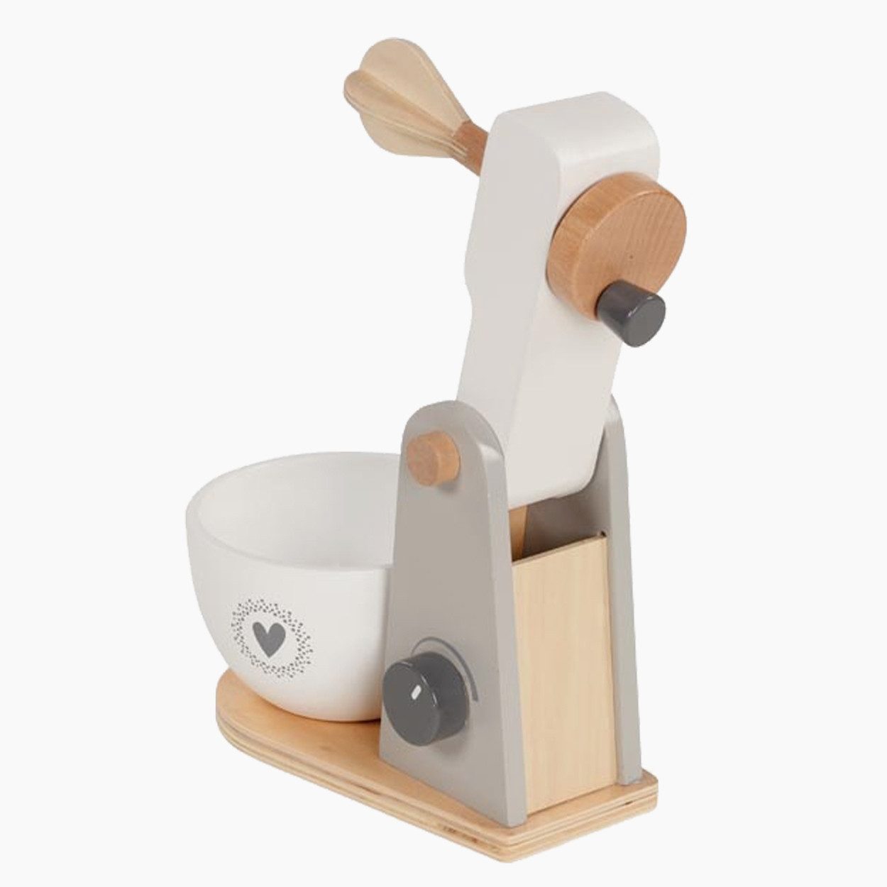 goki Kinder-Rührgerät Mixer mit Rührschüssel, (packung, 2-tlg., spar set), Bewegliches Rührwerk