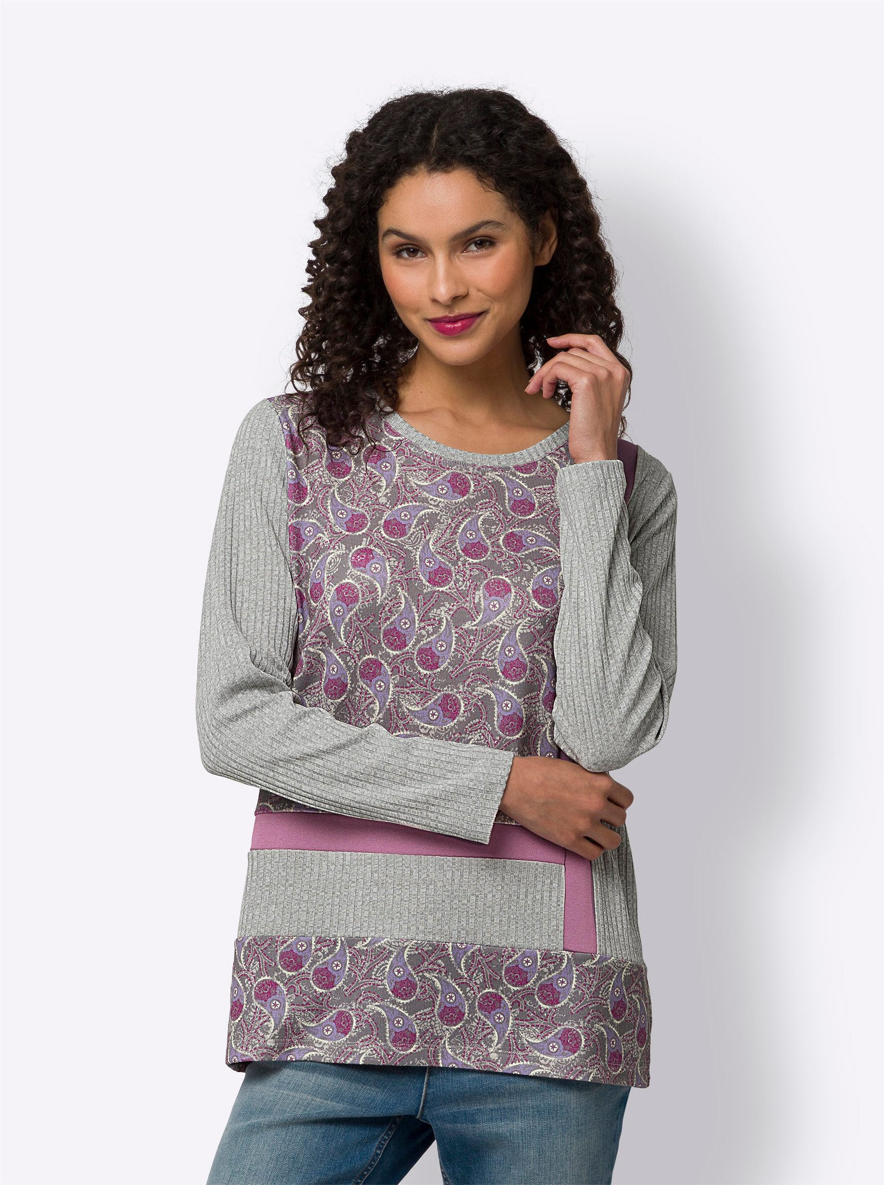 heine T-Shirt Langarmshirt . günstig online kaufen