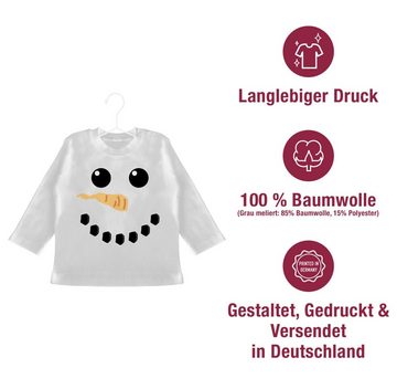 Shirtracer T-Shirt Schneemann Karneval Kostüm - Weihnachten Christmas Eiskönigin Olaf Karneval & Fasching