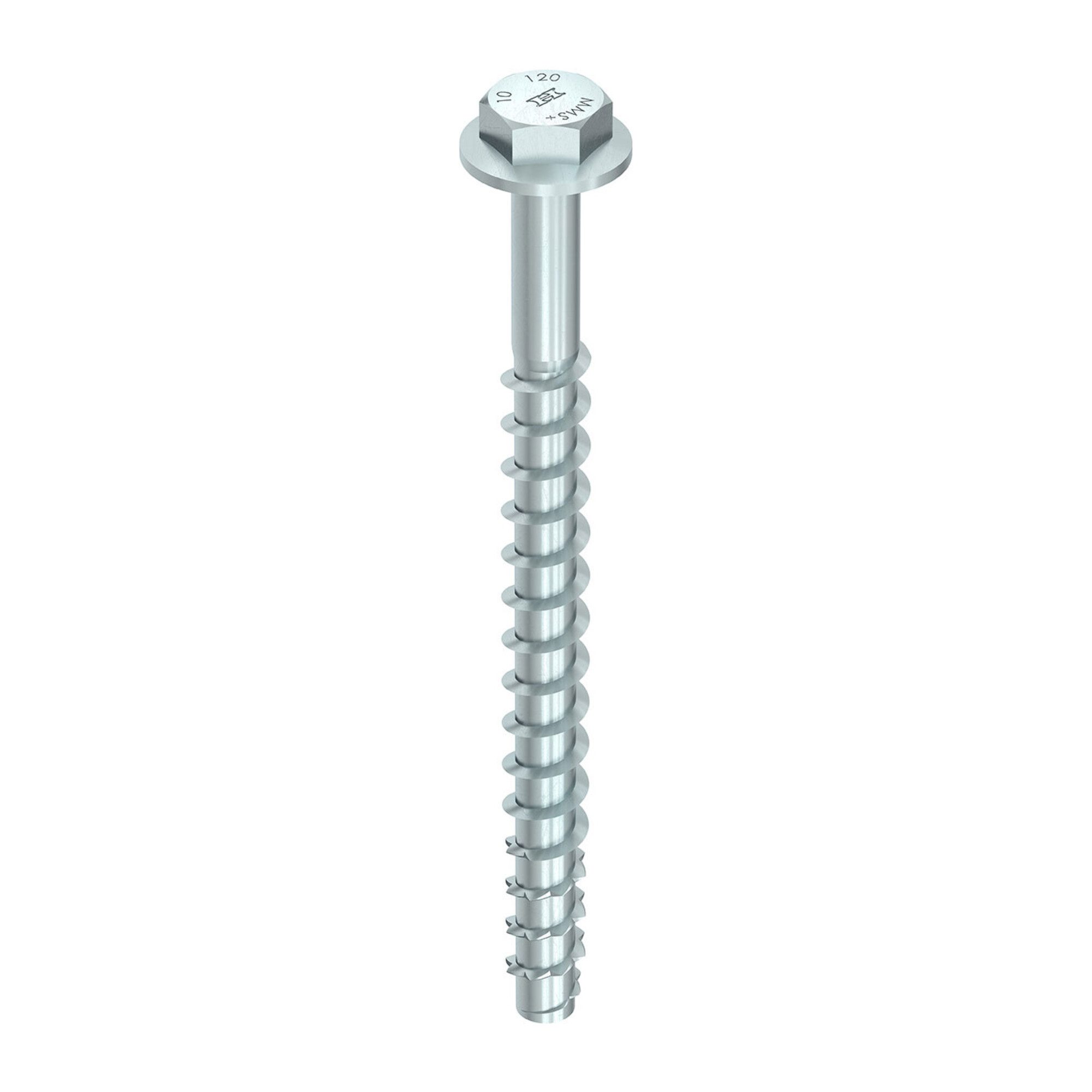 Heco Betonschraube Heco MULTI-MONTI-plus SS 12,0 x 120 Sechskantkopf mit Scheibe A2K 25 S