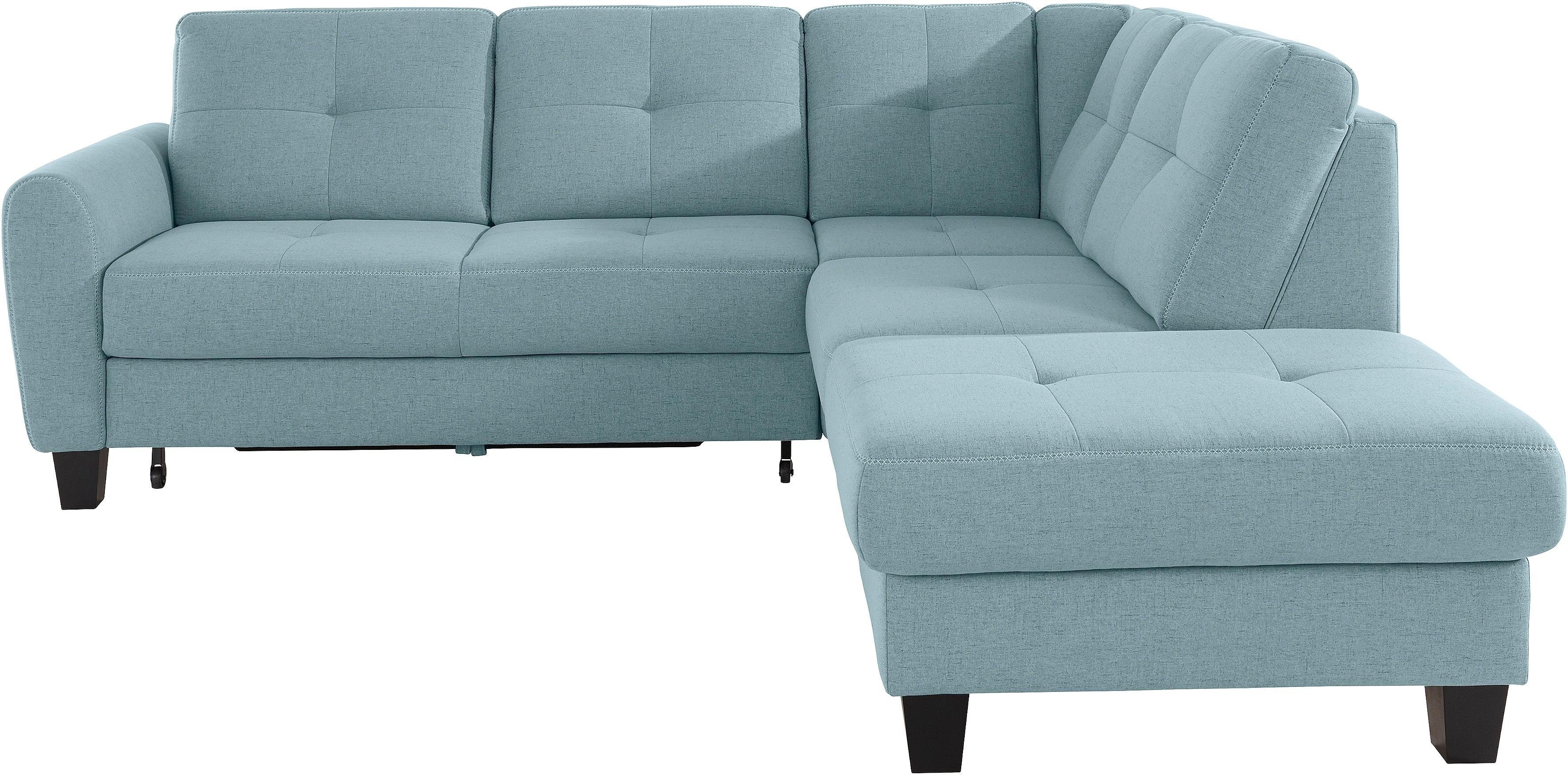 sit&more Ecksofa Varese L-Form, mit Federkern, günstig online kaufen