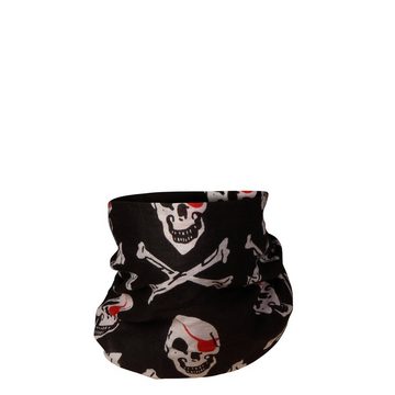 BestSaller Kinderbogenset Piraten-Tuch für Kinder, Halstuch, Kopftuch, 100% Baumwolle, mit Totenkopf