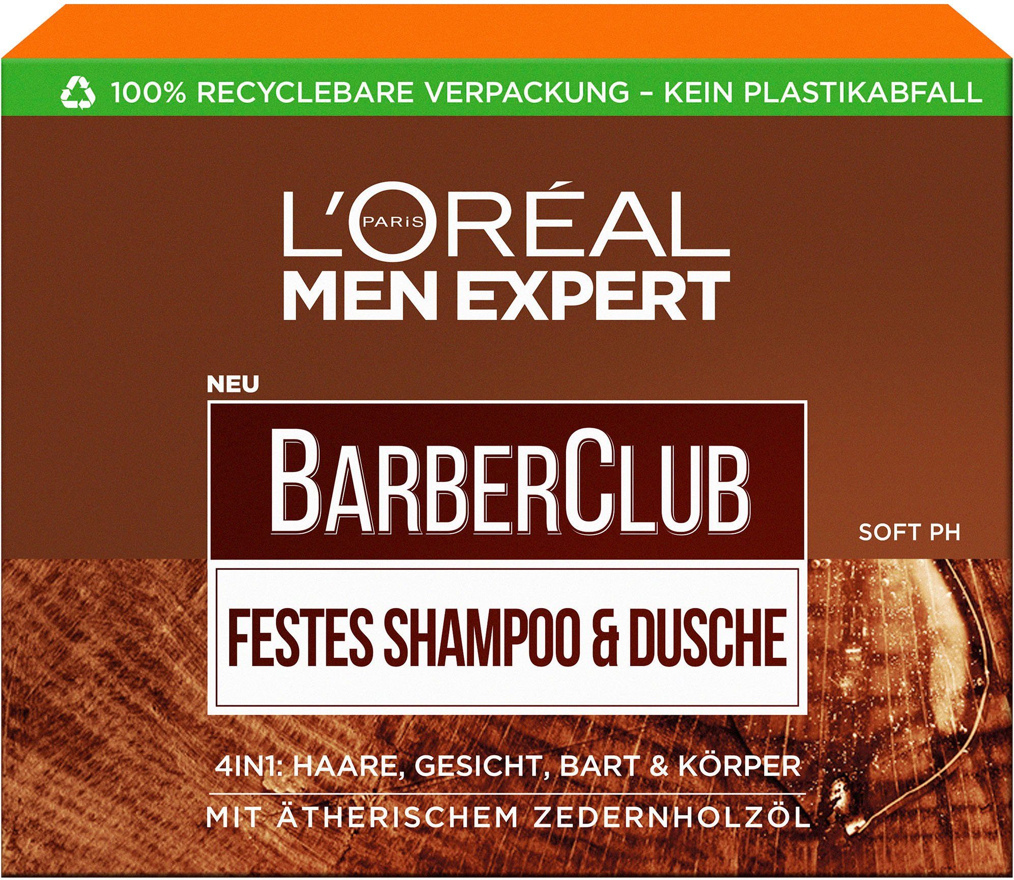 L'ORÉAL EXPERT Barber PARIS Festes MEN Club Haarshampoo