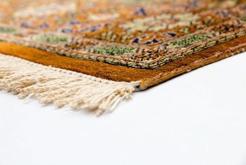 Teppich Ghom Seide Teppich handgeknüpft mehrfarbig, morgenland, rechteckig, Höhe: 5 mm