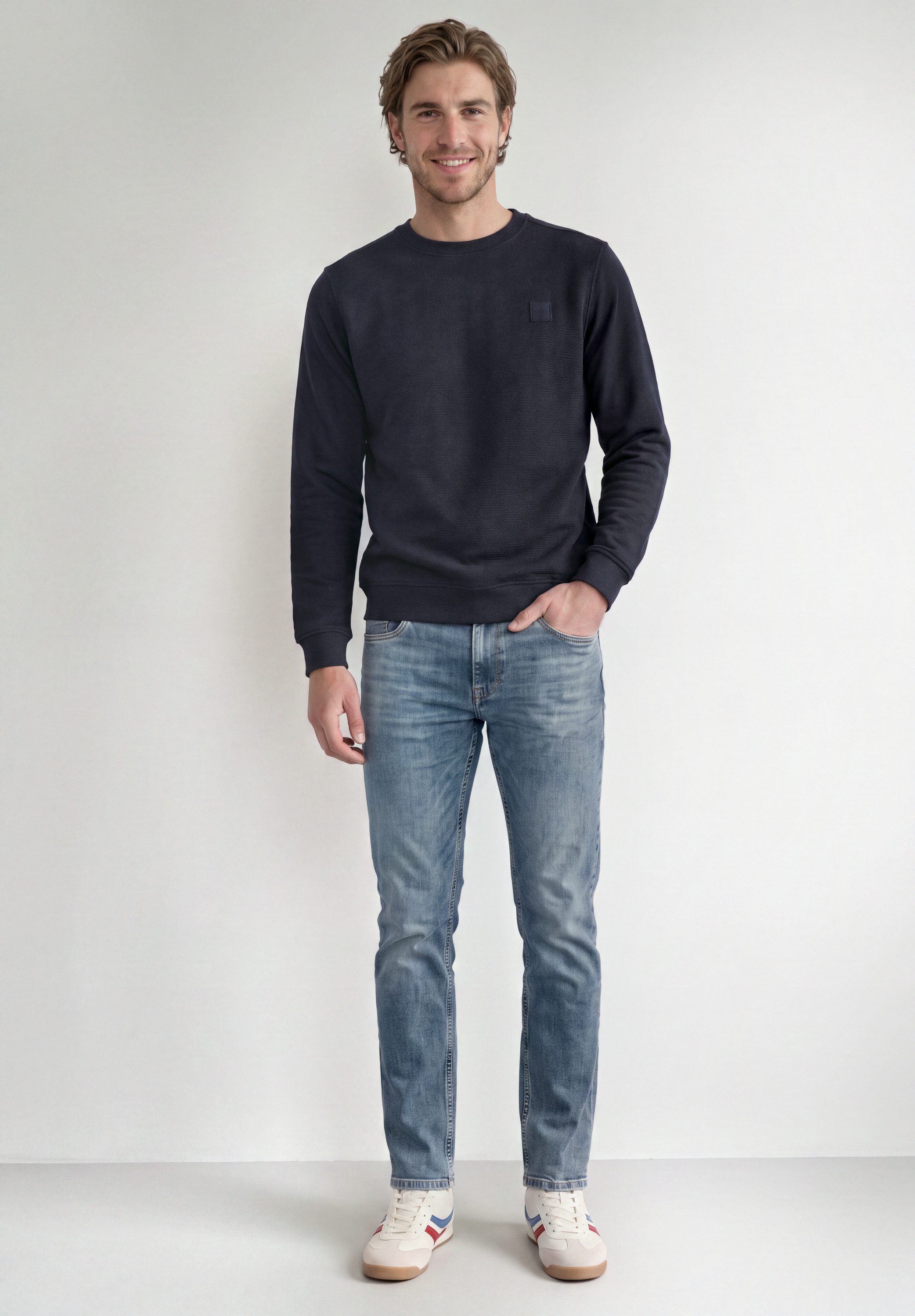 STREET ONE MEN Regular-fit-Jeans 5-Pocket-Style – Bild 4 von 5