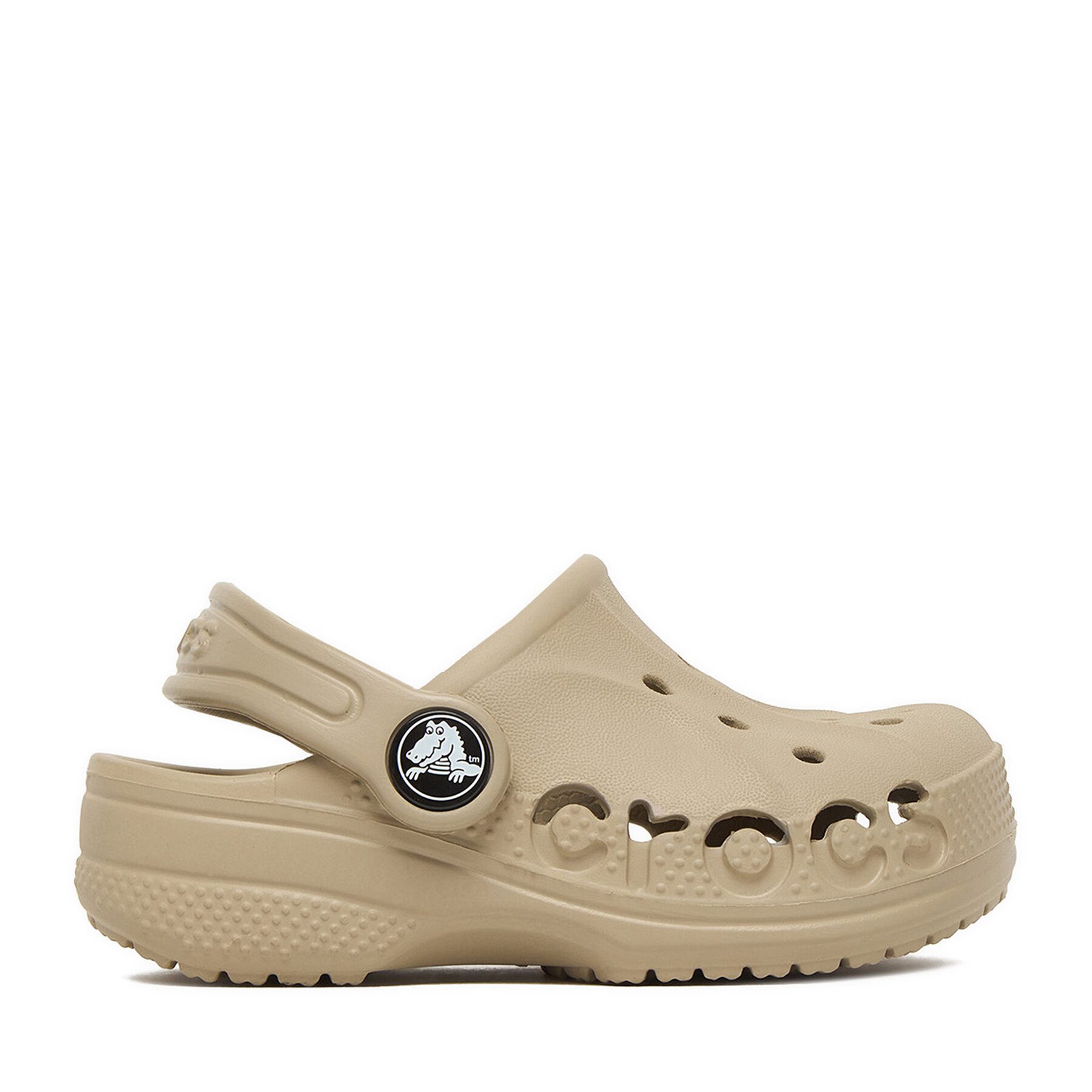 Crocs Flip-Flops für Mädchen, Beige Badepantolette