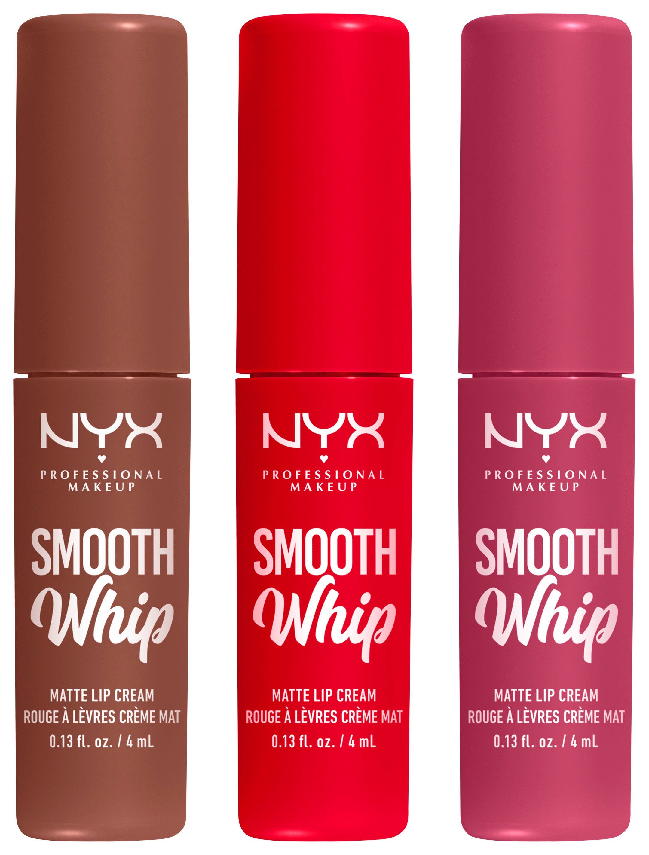 Makeup Professional Whip NYX Trio NYX Schmink-Set Smooth