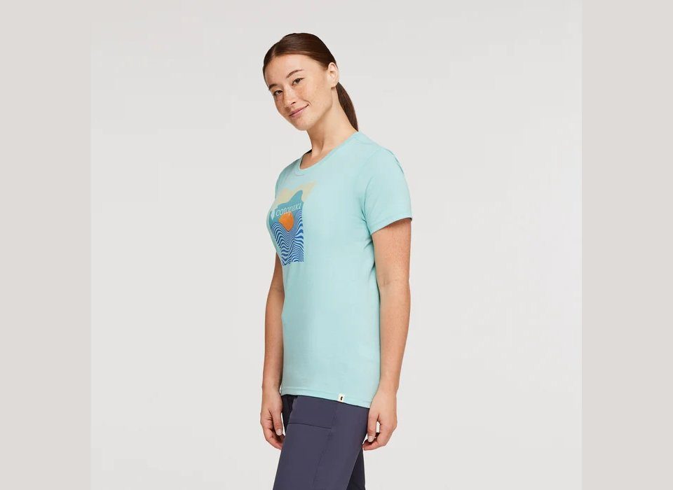 Cotopaxi T-Shirt Cotopaxi Vibe Organic T-Shirt Sea Glass