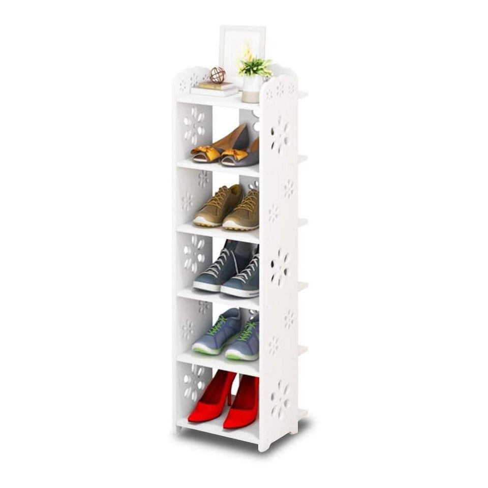 NAIMP Schuhregal Verstellbare Pflaumenblüte Schuhregal für günstig online kaufen