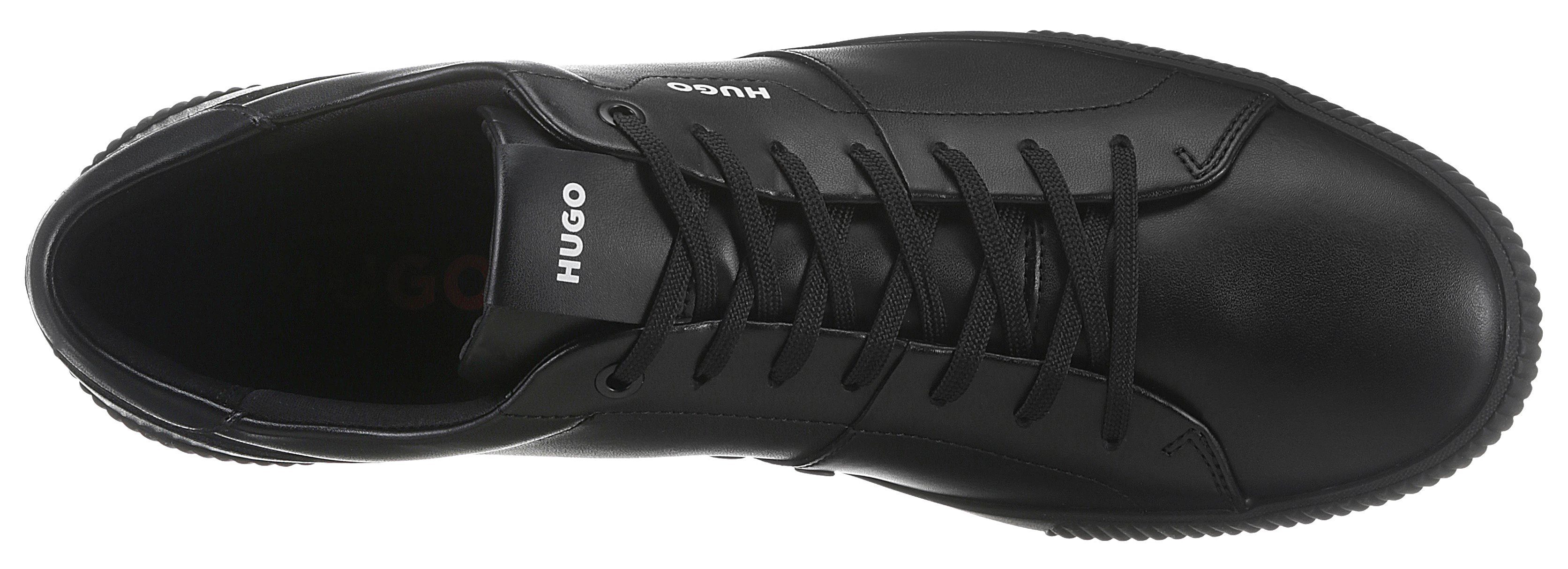 HUGO Zero_Tenn monochromem schwarz Sneaker in Look