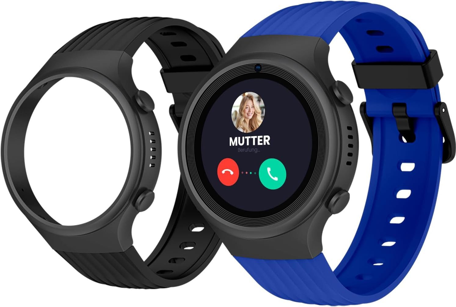 SPC SMARTEE 4G JUNIOR Smartwatch (3 cm, SIM KARTE), 4G Kinderuhr mit GPS-Ortung und Anrufschutz für mehr Sicherheit
