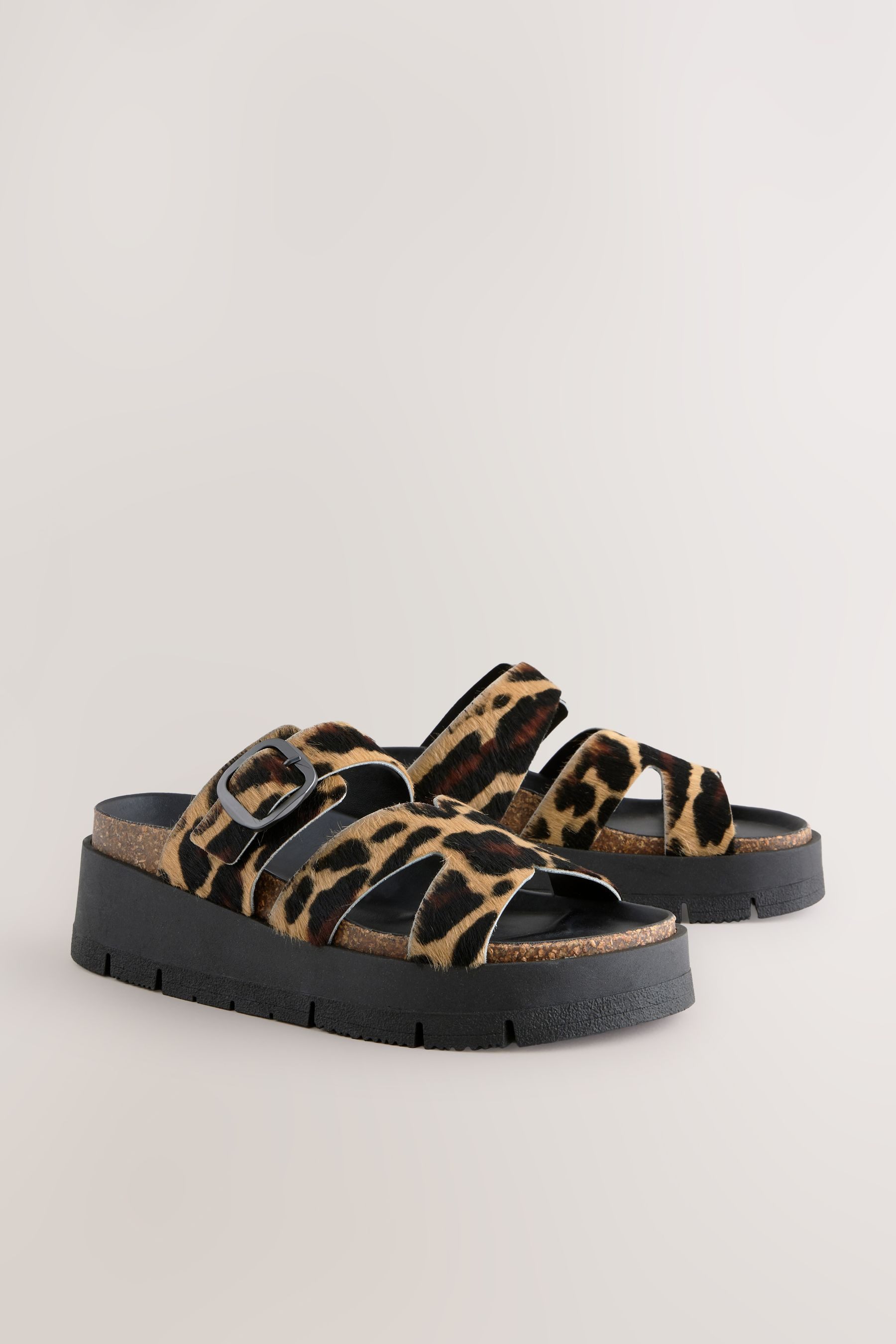 Next Forever Comfort® Keilabsatzschuh mit Riemen Pantolette (1-tlg)