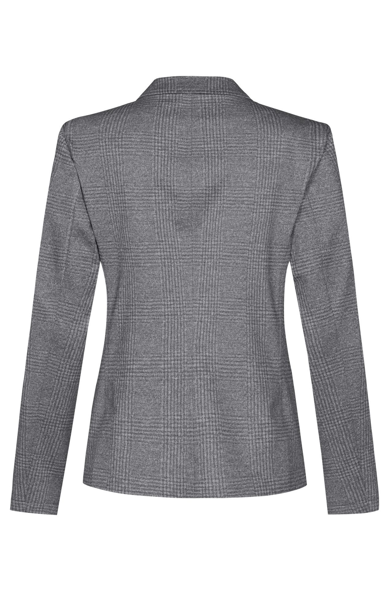 GREIFF Jerseyblazer Greiff CASUAL Damen Jersey-Blazer Regular-Fit Hellgrau günstig online kaufen