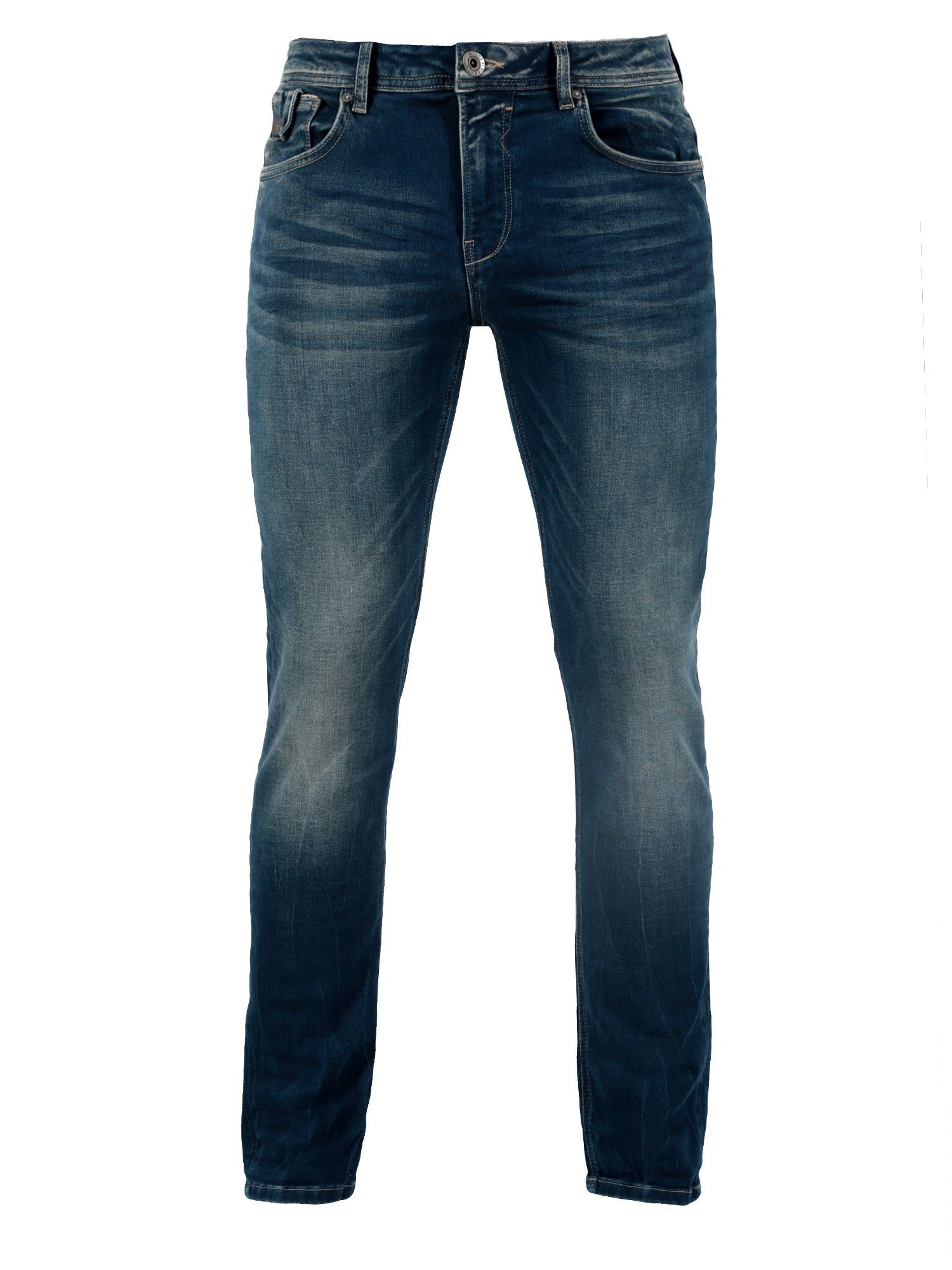 Miracle of Denim Regular-fit-Jeans Ricardo 5-Pocket-Style Caledon Blue Jogg | Straight-Fit Jeans