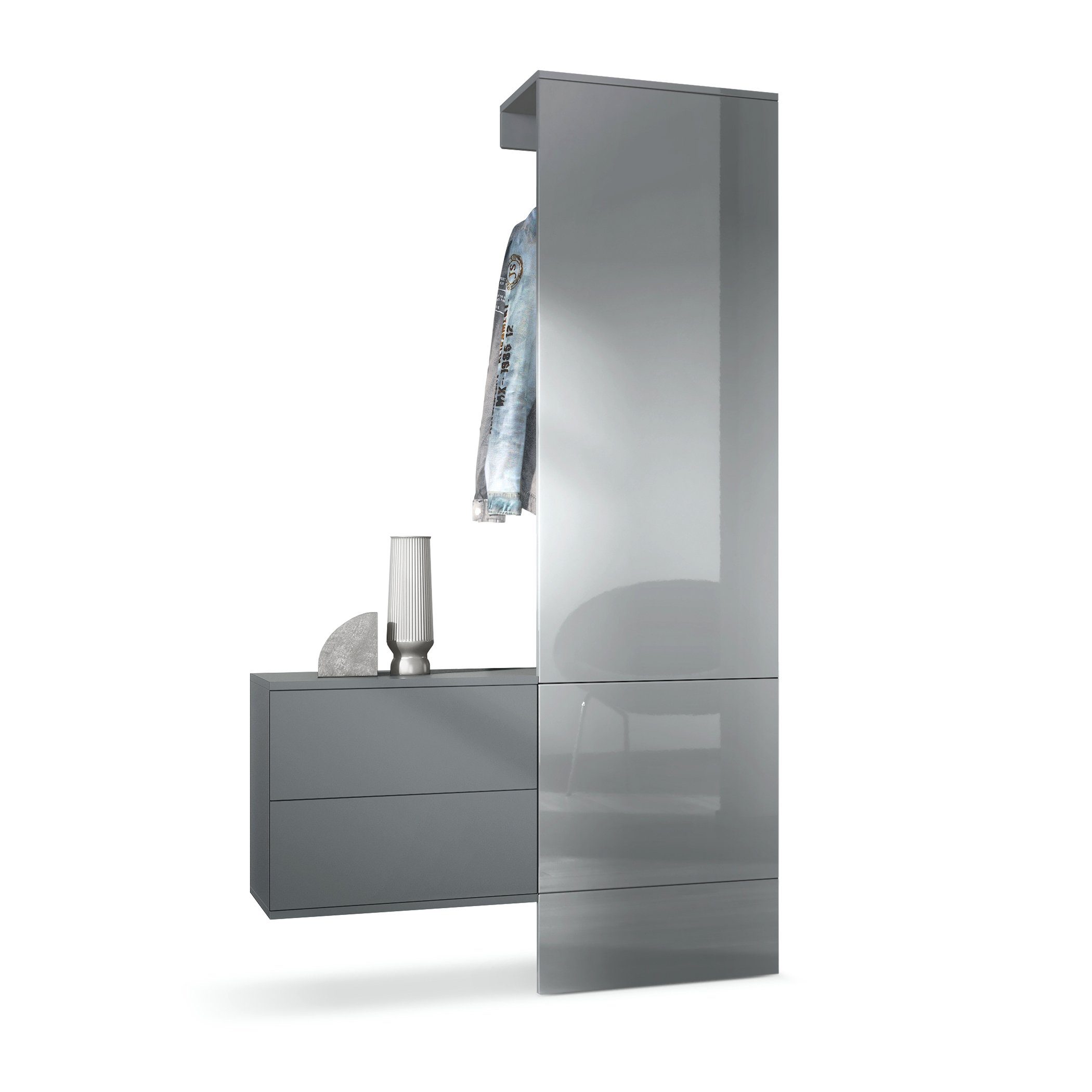 Vladon Garderoben-Set Carlton Set 2, (Wandgarderobe günstig online kaufen
