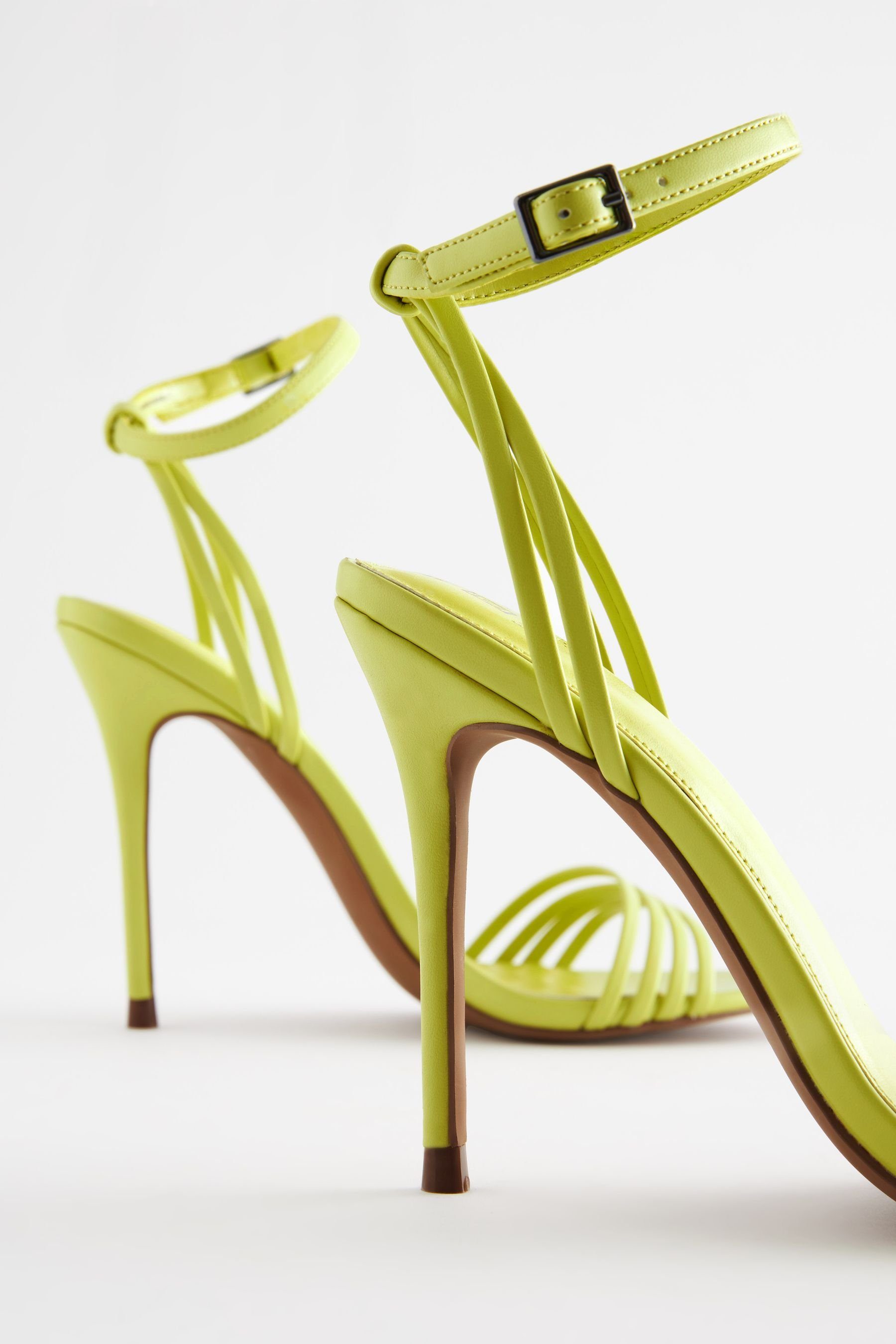 Zarte (1-tlg) Comfort® Stiletto-Sandaletten Green Sandalette Next Forever Lime