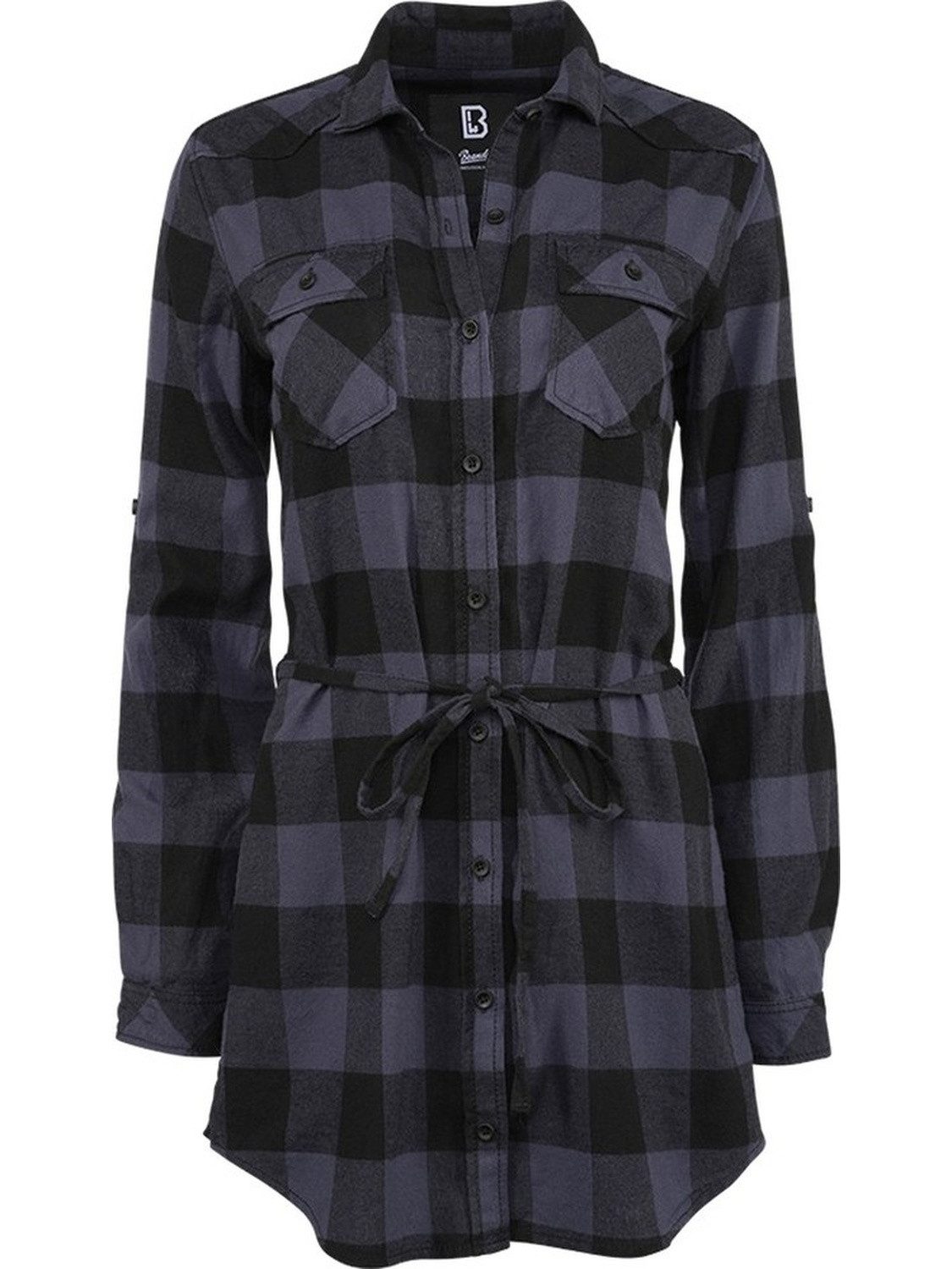 Brandit Minikleid Women Lucy Longshirt Long Sleeve