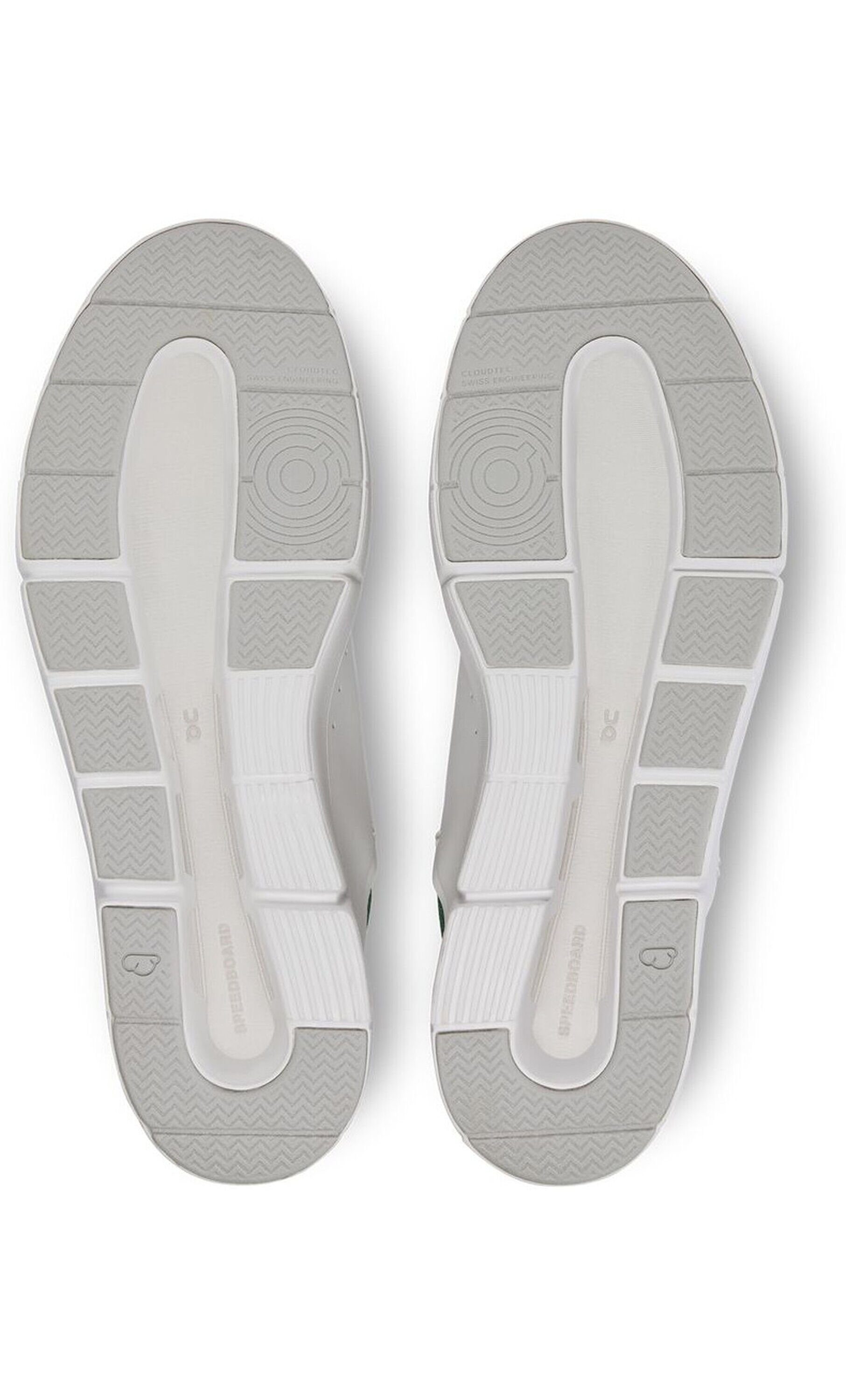 ON RUNNING 98515 White THE (2-tlg) mit ROGER Advantage Green CloudTec-Außensohle / Sneaker