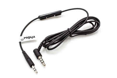 vhbw passend für Bose OE2i, OE2 Kopfhörer / Mobilfunk Audio-Kabel