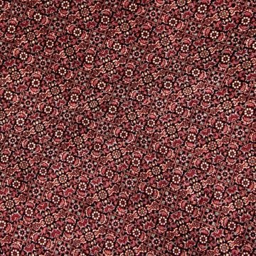 Orientteppich Perser - Bidjar rund - 250 x 250 cm - rot, morgenland, rund, Höhe: 15 mm, Wohnzimmer, Handgeknüpft, Einzelstück mit Zertifikat
