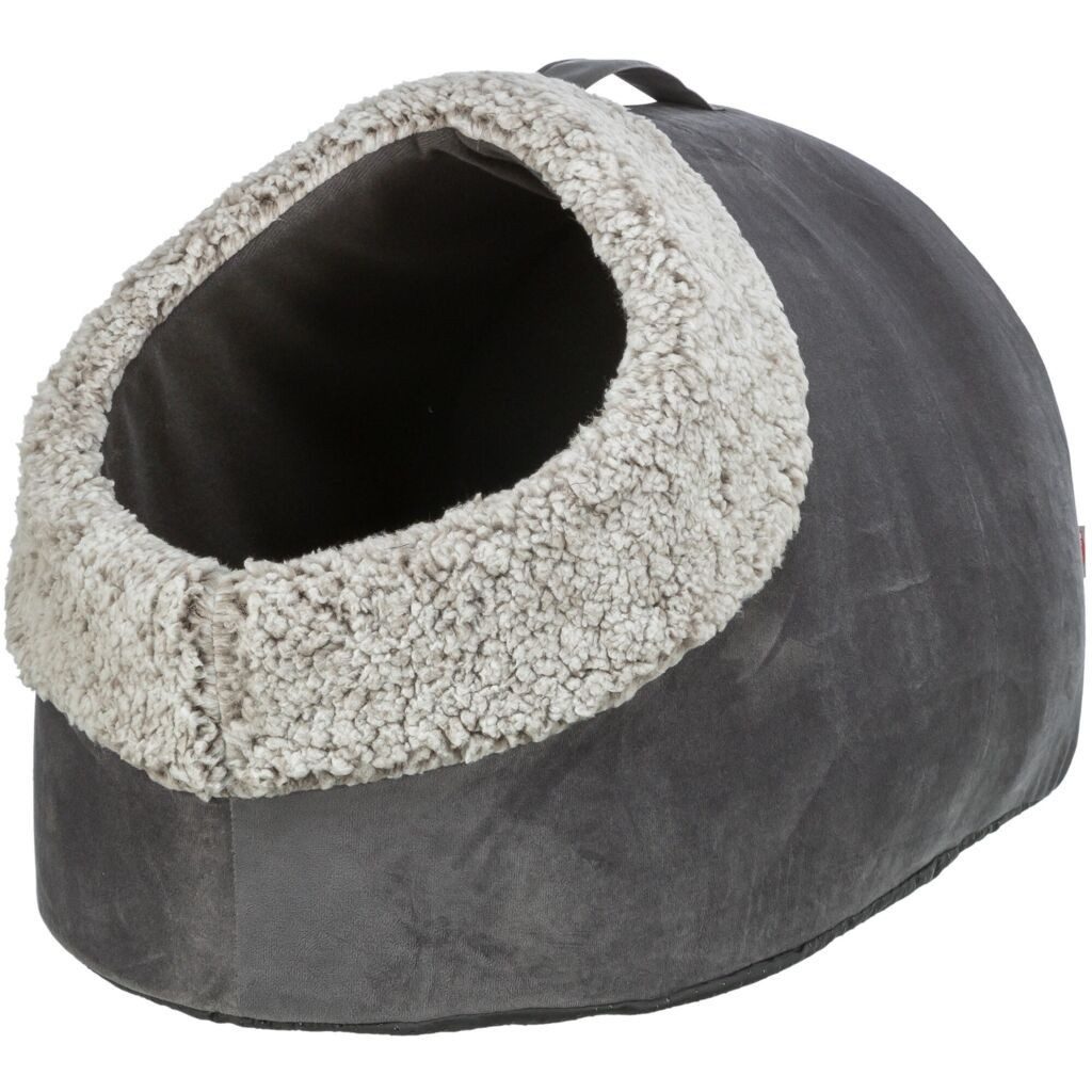 TRIXIE Schlafhöhle Höhle Calida mit wärmereflektierender Einlage - grau/weiß-schwarz - 50