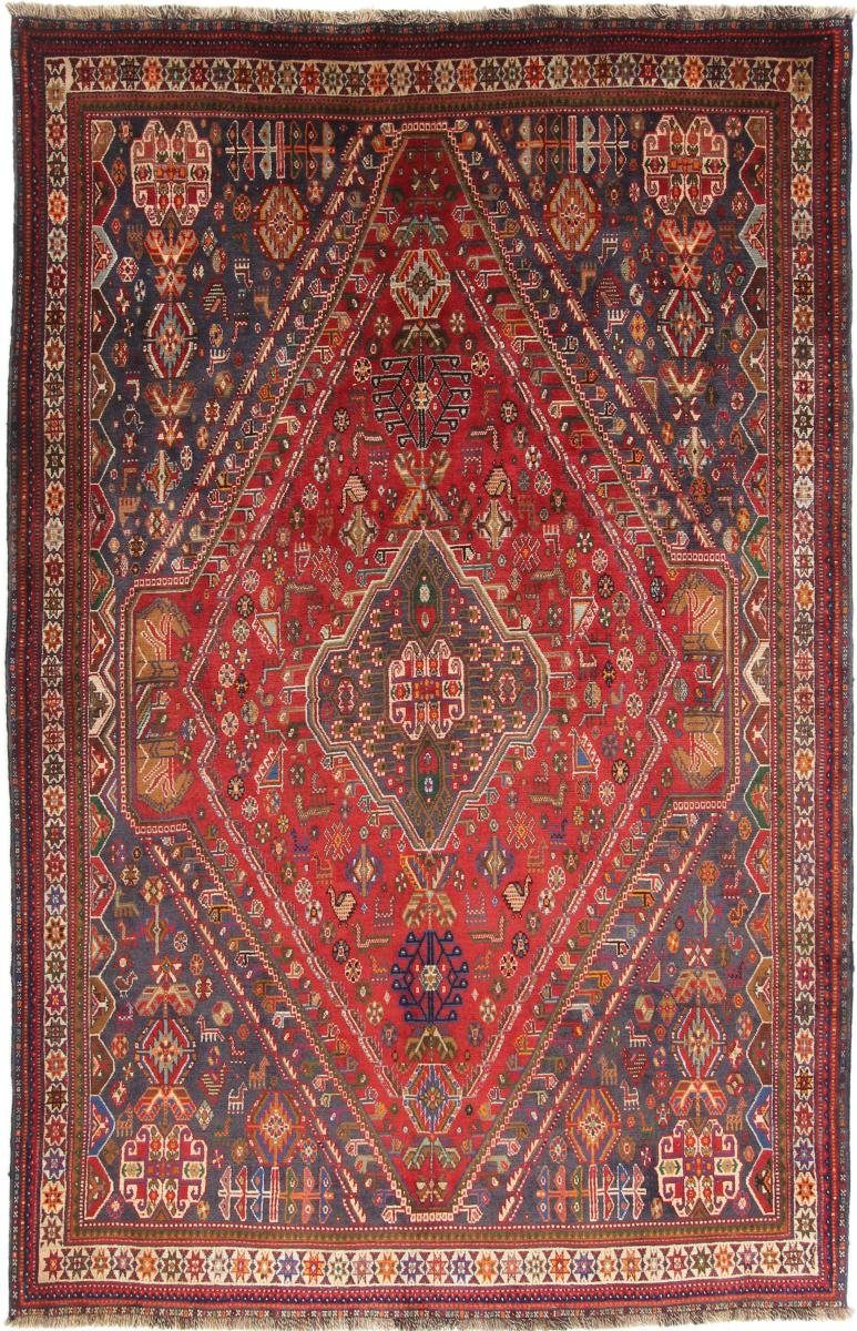 Orientteppich Ghashghai 173x267 Handgeknüpfter Orientteppich / Perserteppich, Nain Trading, rechteckig, Höhe: 12 mm