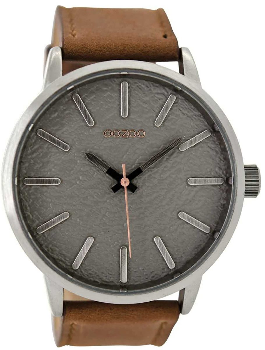 OOZOO Quarzuhr Oozoo Herren Armbanduhr braun, (Analoguhr), Herrenuhr rund, günstig online kaufen
