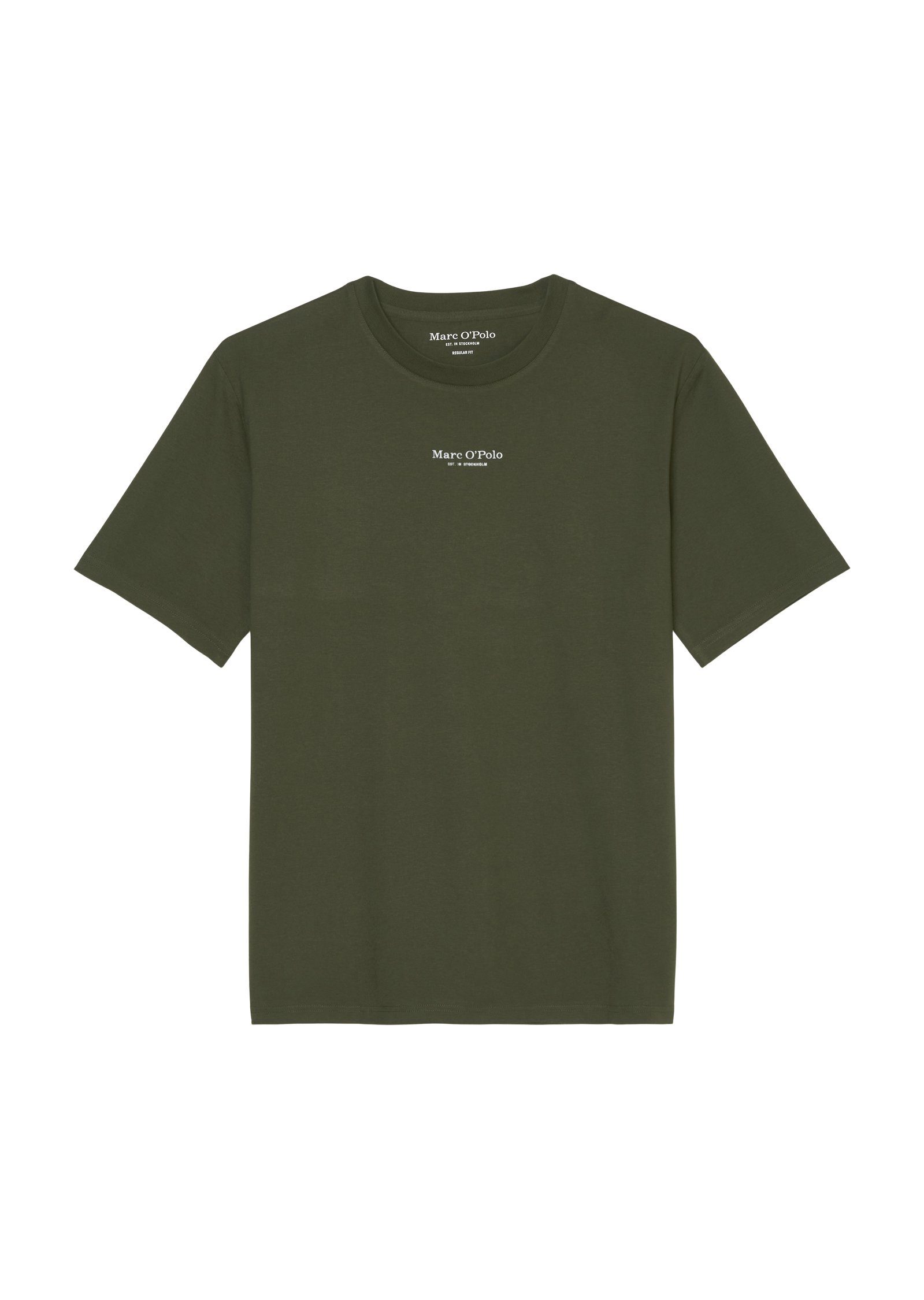 logo sleeve, T-Shirt short T-shirt, leaf O'Polo burnt print Marc