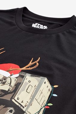 Next T-Shirt Lizenziertes T-Shirt mit Weihnachtsszene (1-tlg)