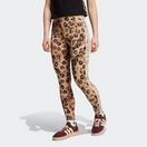 adidas Sportswear Trainingstights ANIMAL PRINT 3-STRIPES HIGH RISE LEGGINGS sportlicher Stil mit 3-Streifen-Design und Leopardenmuster