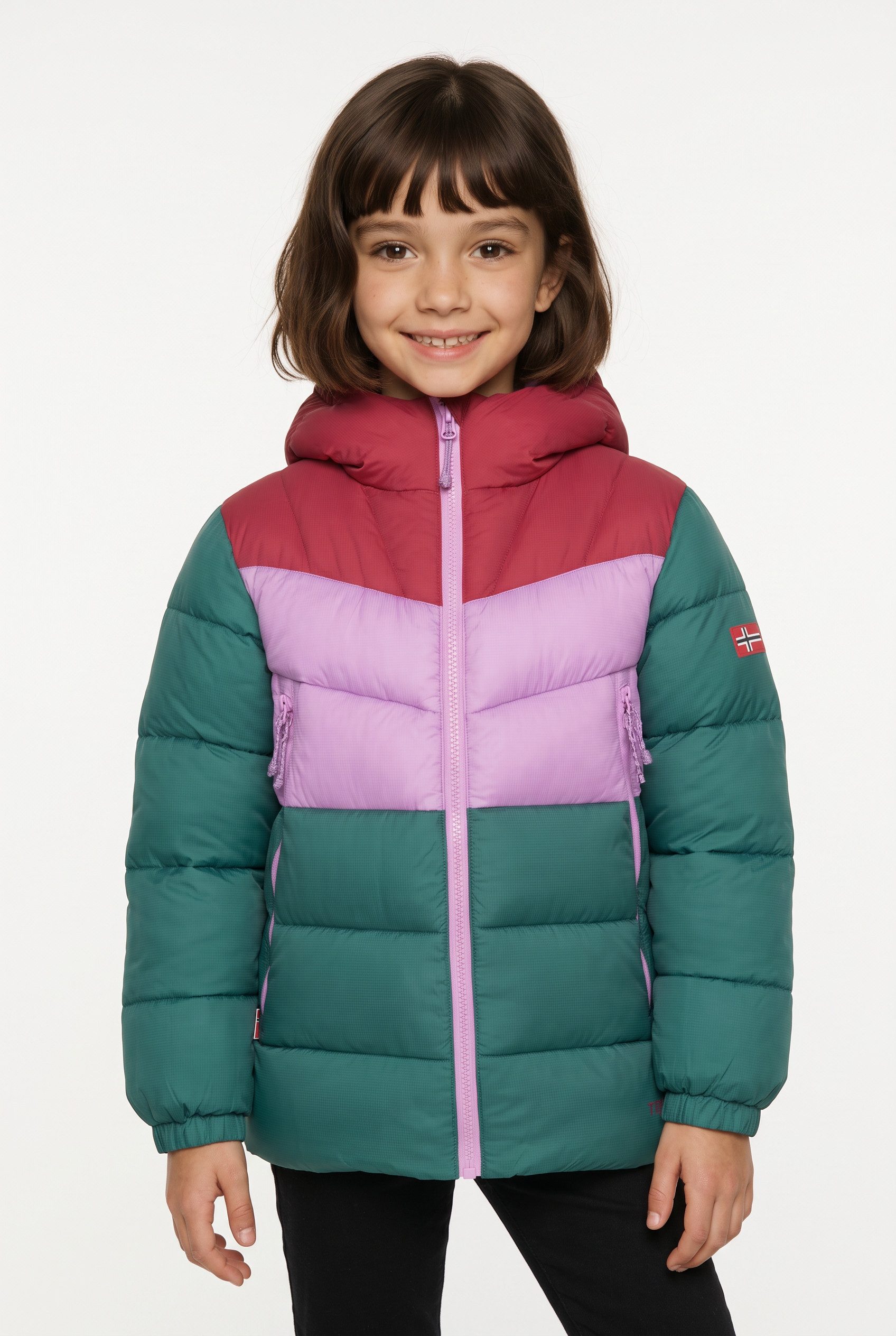 TROLLKIDS Winterjacke KIDS KIRKENES JACKET sportlich, aus Polyamid und Polyester, mit robustem Ripstop-Material