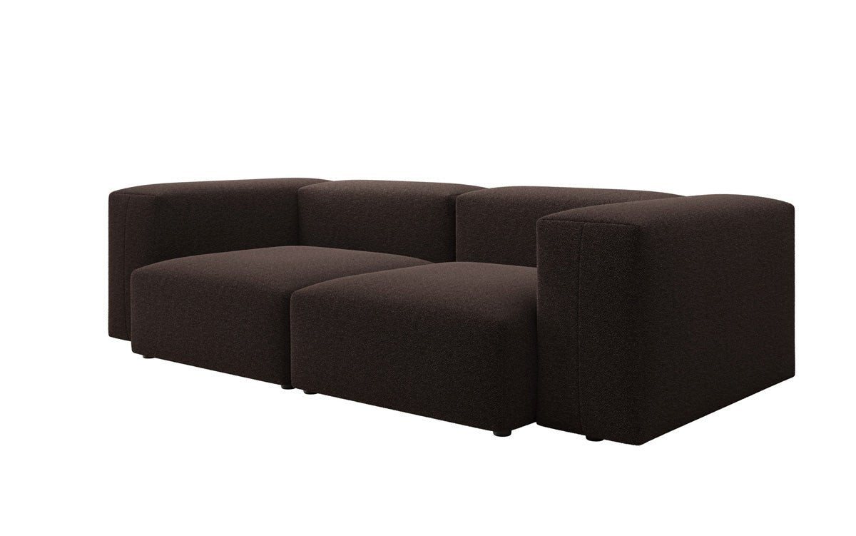 Luxusbetten24 Sofa Designer 2 Sitzer Sofa Snug, in Bouclé