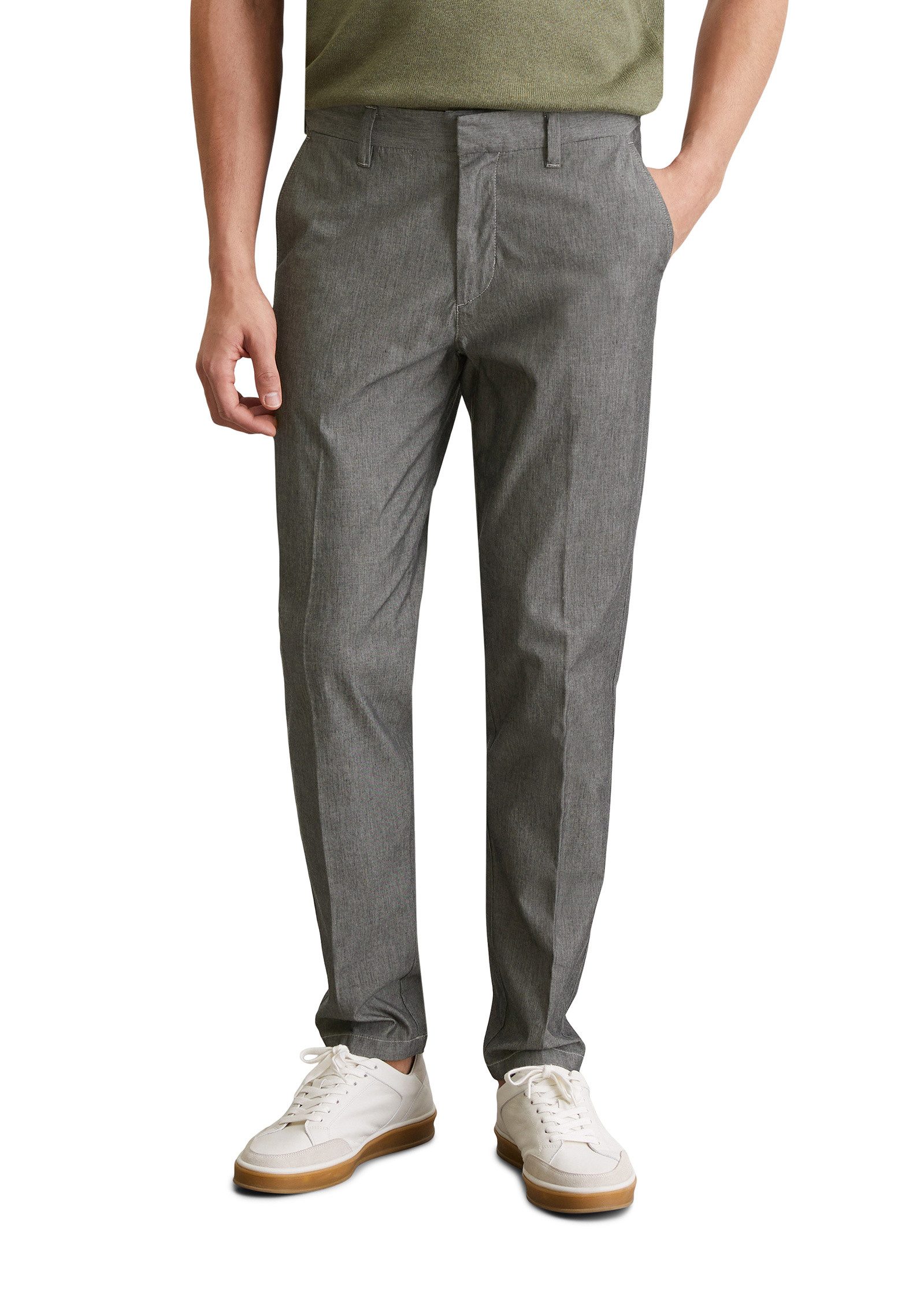 Marc O'Polo Chinohose aus leichtem Bio-Baumwoll-Chambray