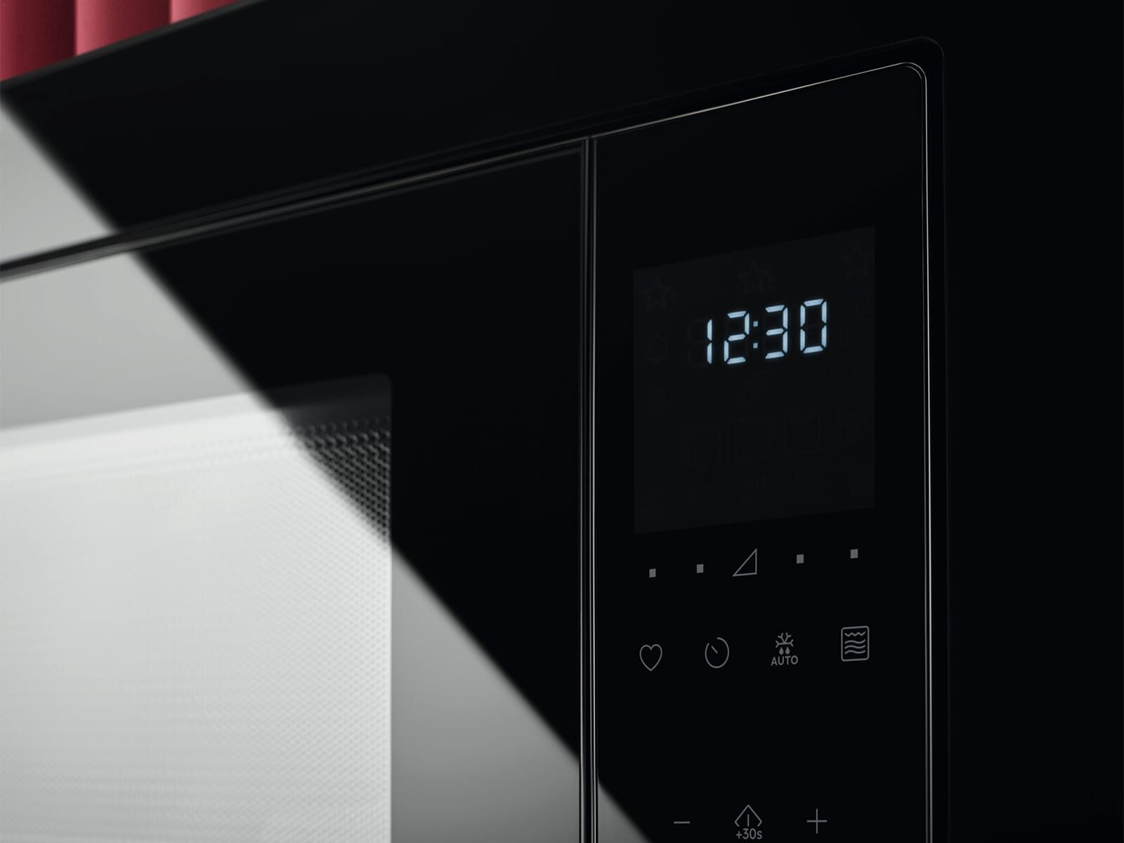 AEG Einbau-Mikrowelle, Grill, Mikrowelle, Einfache Handhabung in schickem Design