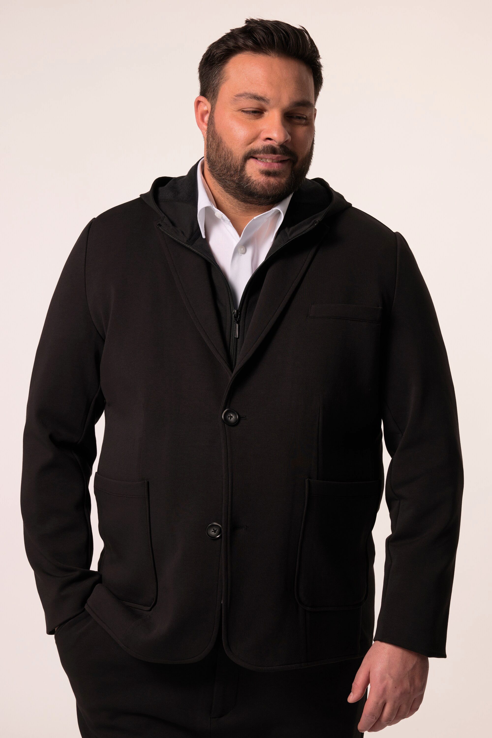 Men Plus Sakko Men+ Jersey-Sakko Bilbao FLEXLASTIC® Baukasten günstig online kaufen