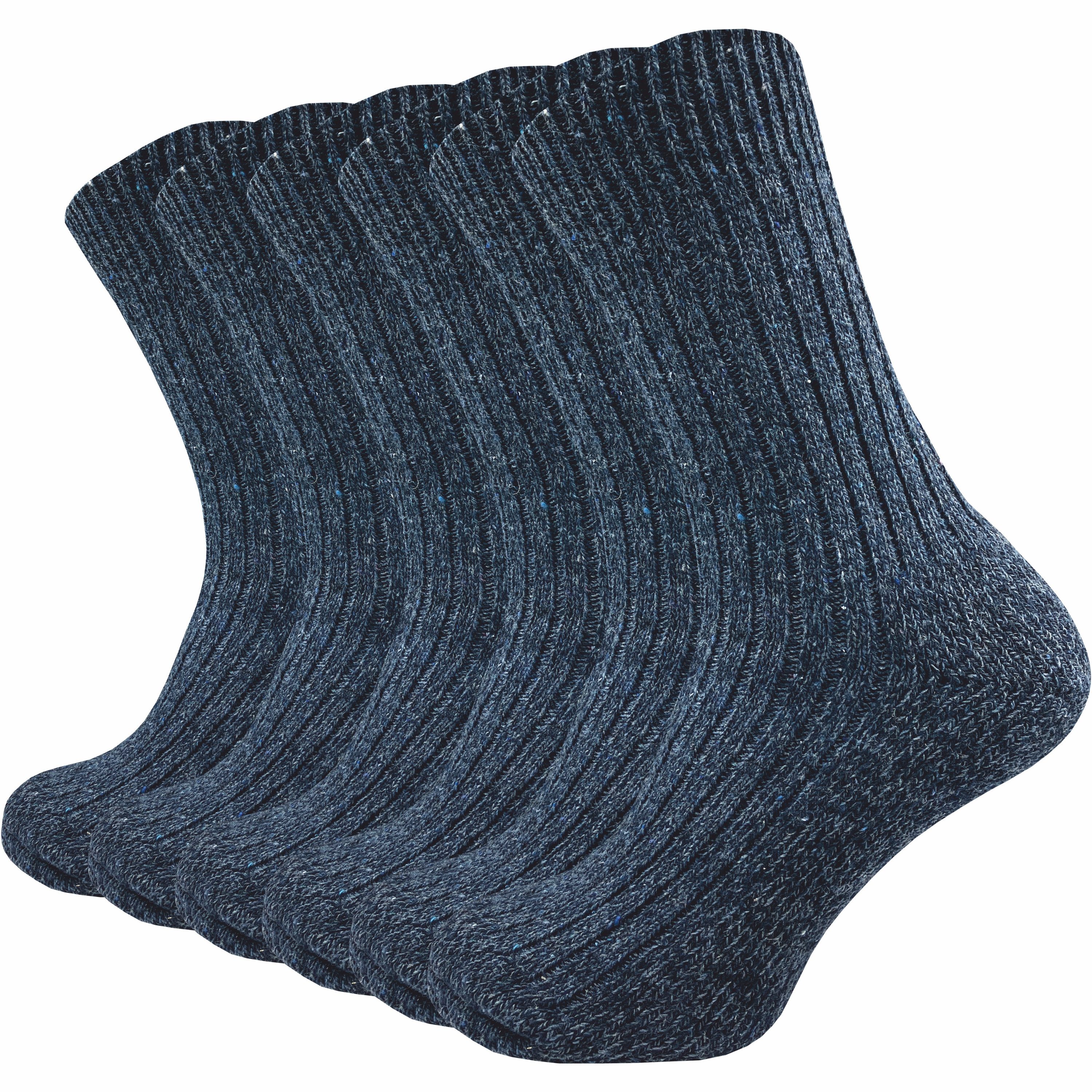 GAWILO Norwegersocken aus Wolle für Herren - extra warm & dick (6 Paar) The günstig online kaufen