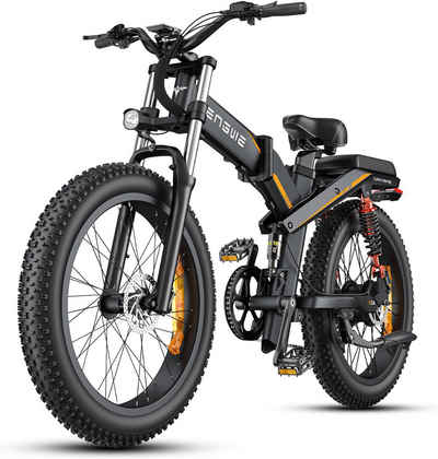 ENGWE E-Bike X24 Klapprad, 3 Federungen - Shimano 8 Gang All Terrain Elektrofahrrad