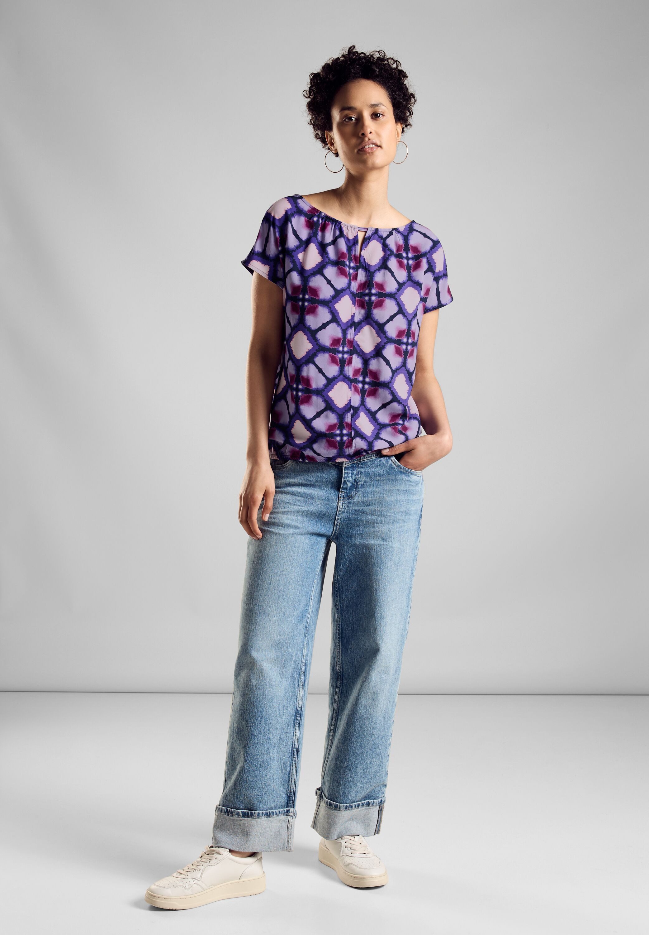 STREET ONE Shirttop mit All-Over Print