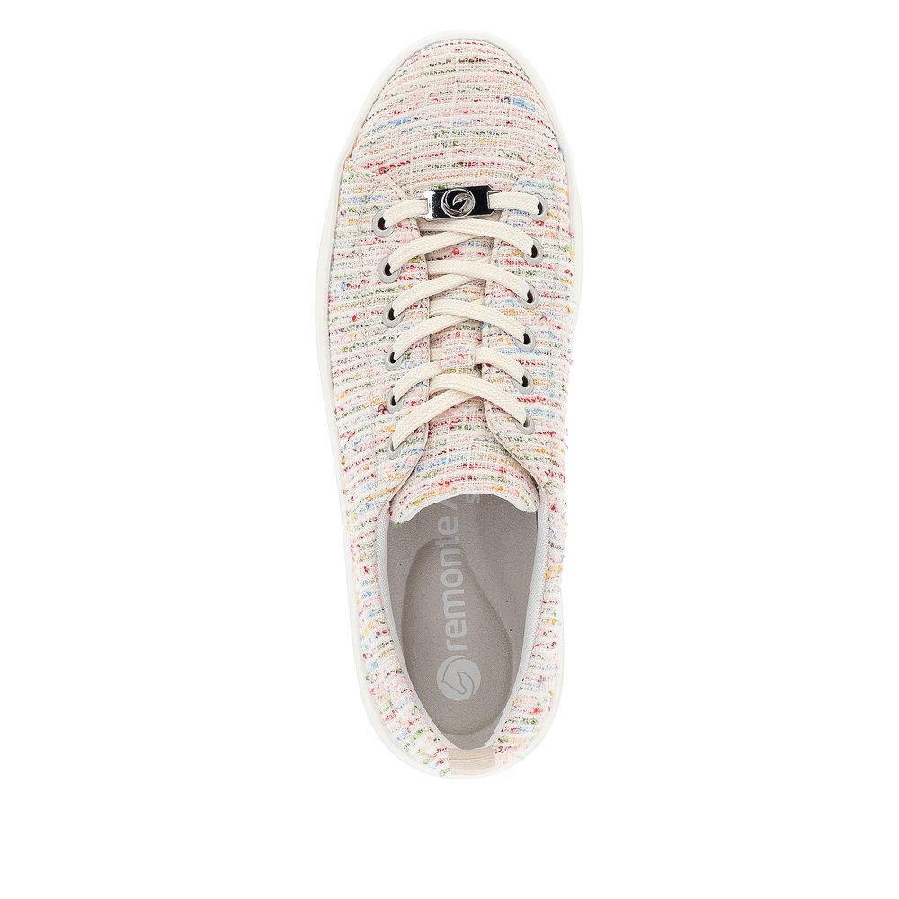 Remonte Remonte Damen Sneaker D1C03-90 weiß/multi Slipper