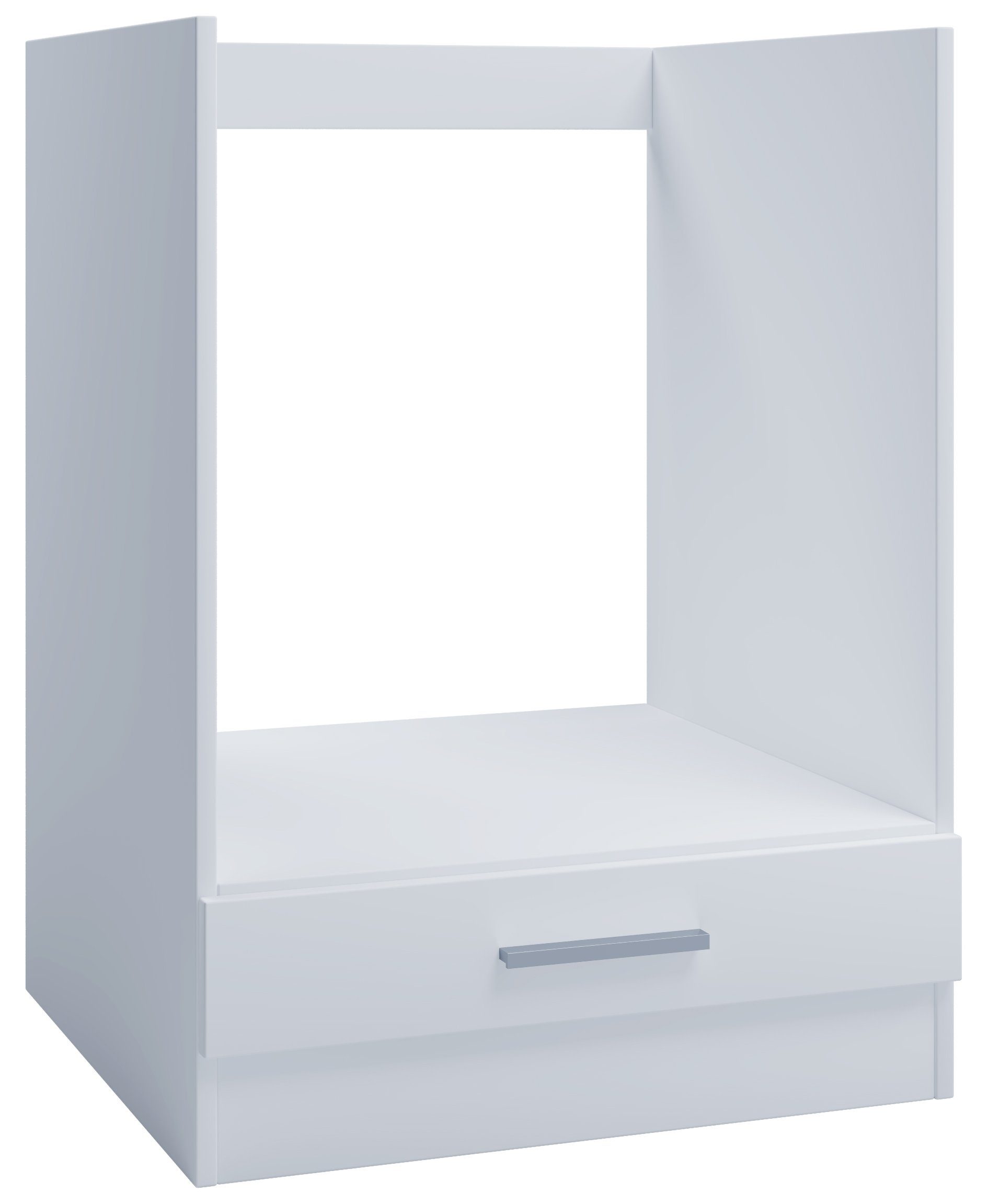 VCM Backofenumbauschrank Ofenschrank OS 1 für Einbauherd 60cm weiß