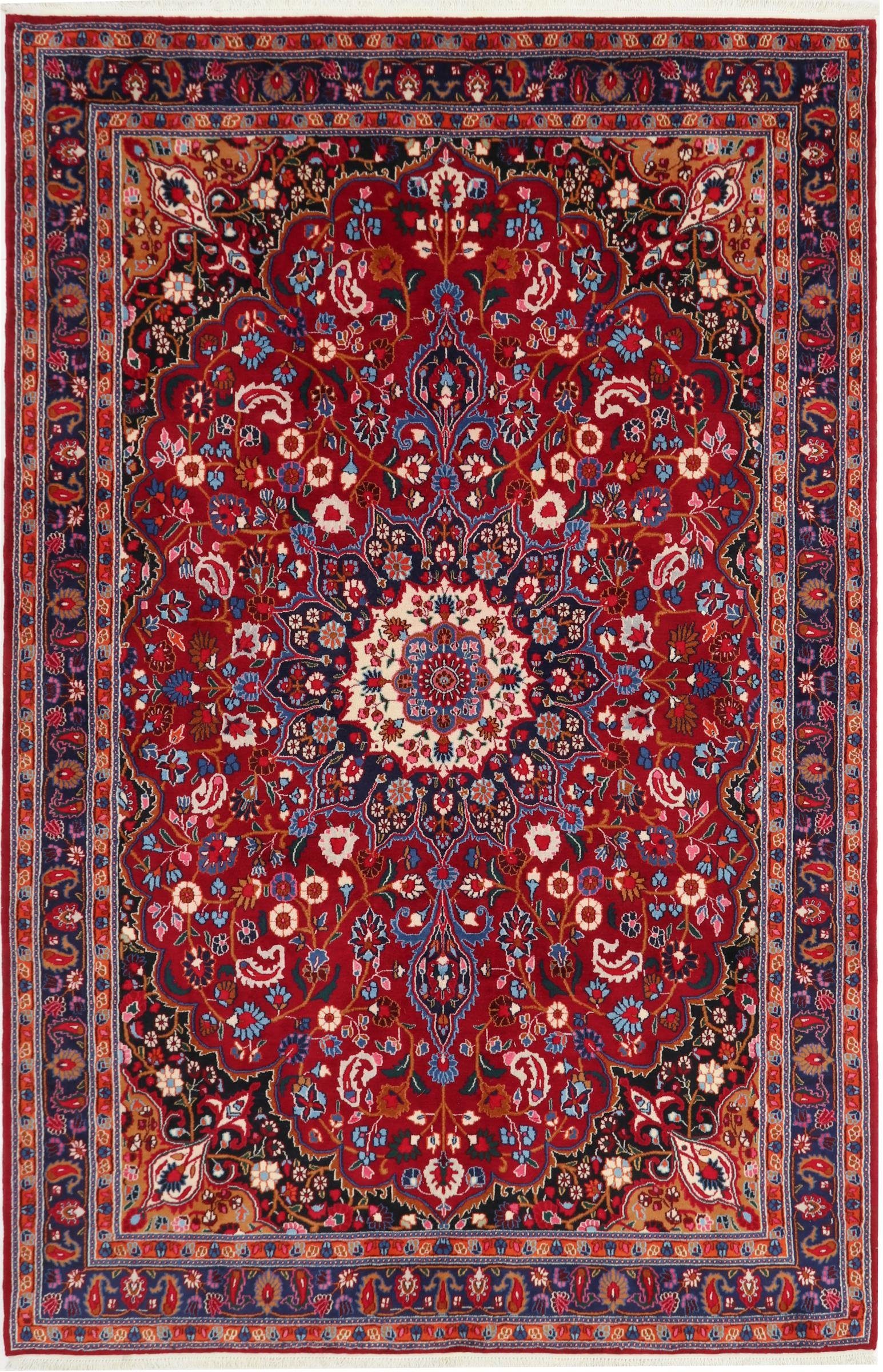 Orientteppich Perserteppich Moud 307x197 Handgeknüpft