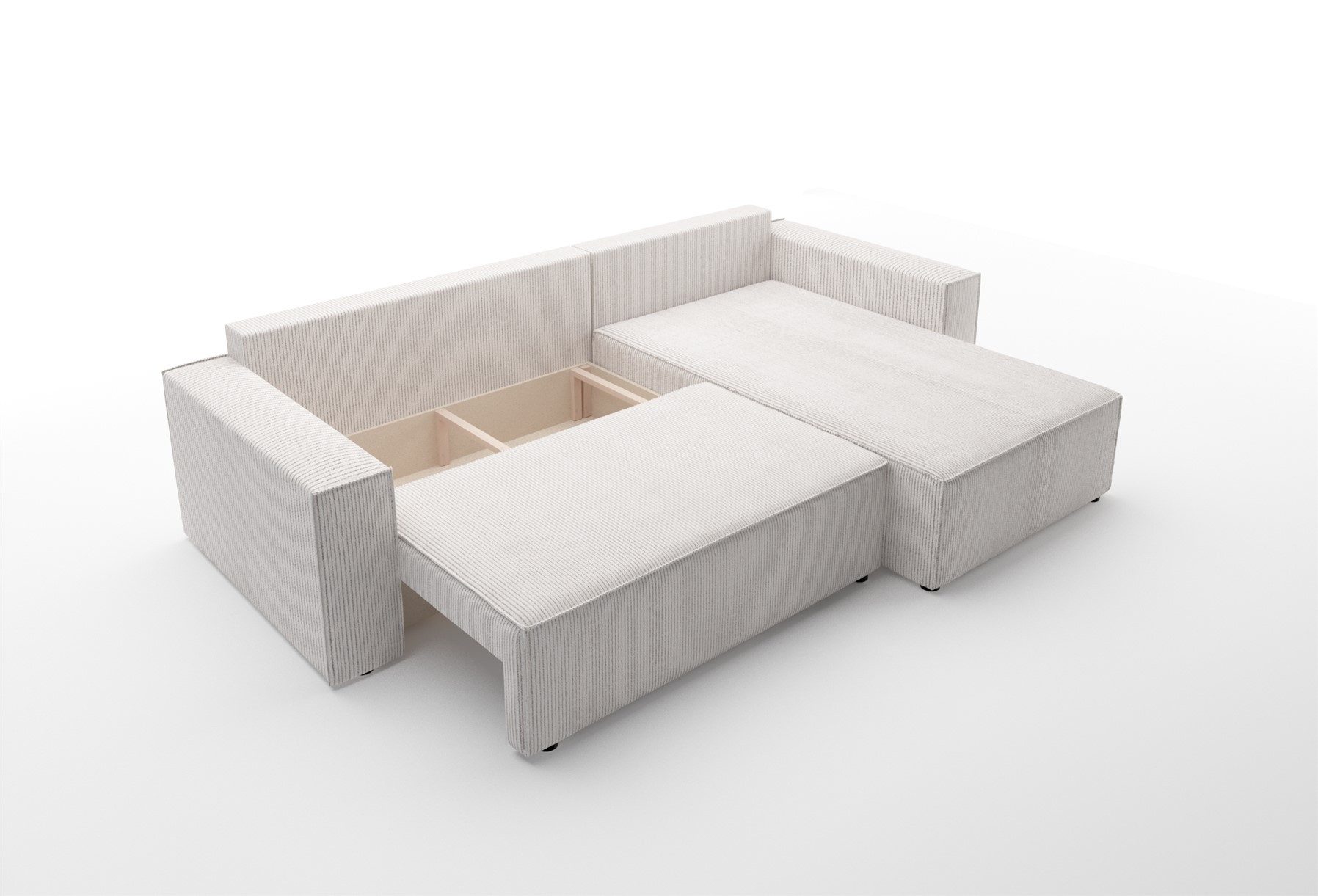 Fun Möbel Ecksofa Schlafsofa Sofa CONOR günstig online kaufen