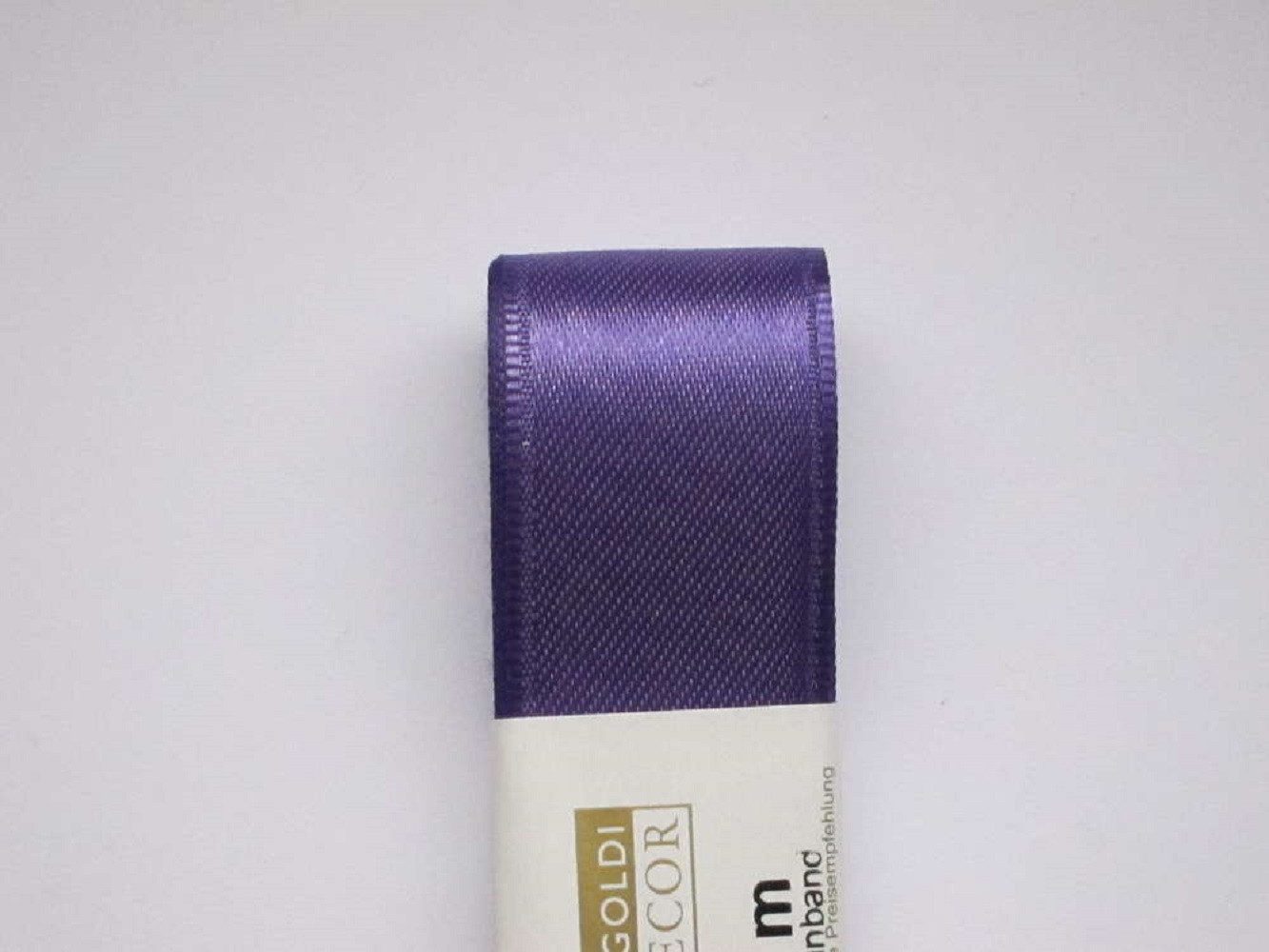 Goldina Loy GmbH + Co KG Geschenkband STOFF- BAND Doppelsatin farbig GOLDINA 40 mm/3m