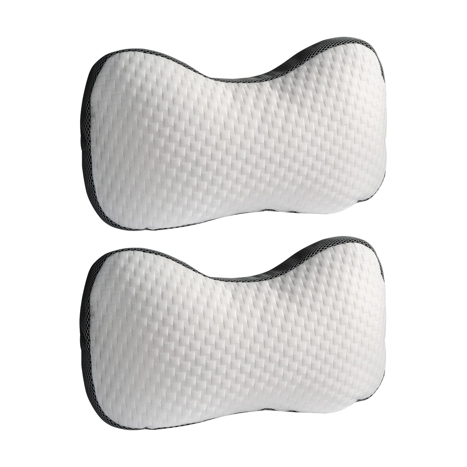 Sun Garden Schlafkissen ATON, 2er Set, B 60 x H 36 cm, Weiß, Füllung: Visko günstig online kaufen