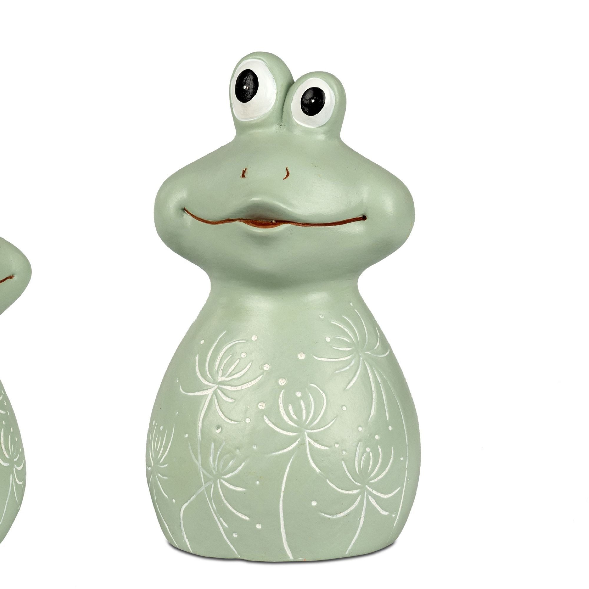 formano Dekofigur Sommerzeit, Höhe: 23cm, Farbe: Grün, Motiv: Frosch
