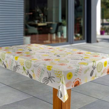 laro Tischdecke Wachstuch-Tischdecken Abwaschbar Pina – Sweet Summer rechteckig