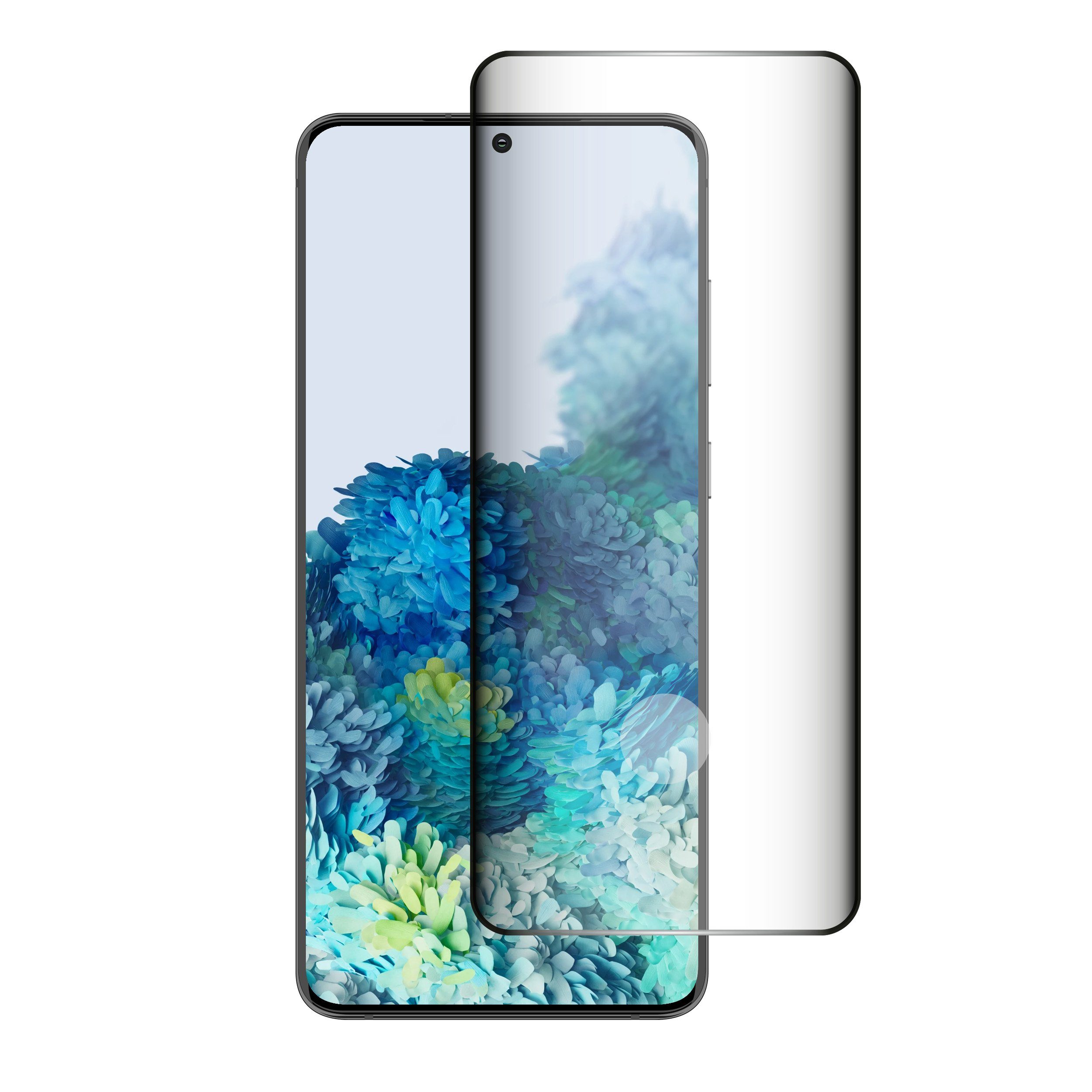 KMP Creative Lifesytle Product Smart Glas 3D Galaxy S20 Plus für Samsung Galaxy S20 Plus, Displayschutzglas, Singlepack, 1 Stück, klare Sicht